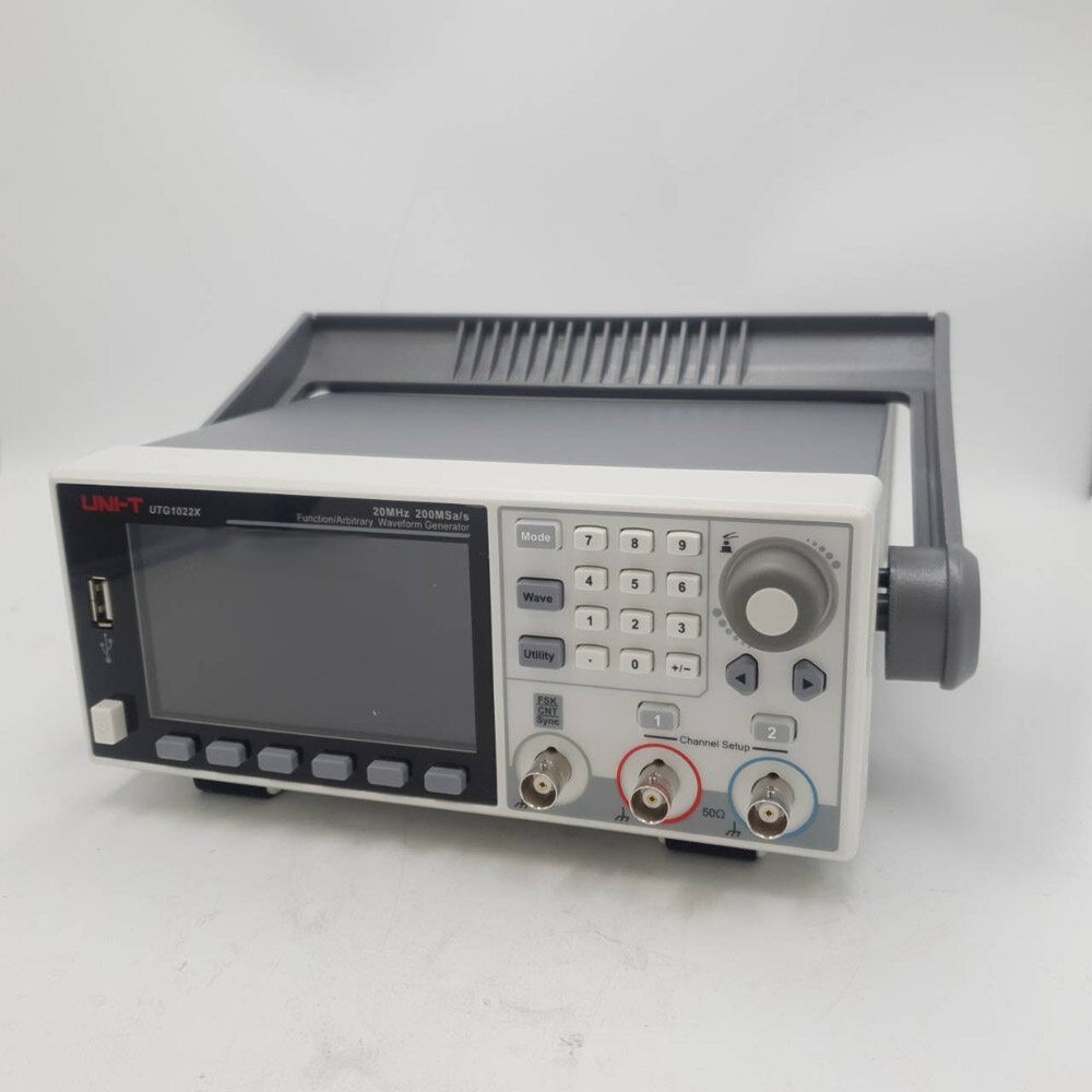 UNI-T UTG1022X เครื่องกำเนิดรูปคลื่น 1μHz-20MHz เครื่องกำเนิดสัญญาณ เครื่องกำเนิดสัญญาณรูปคลื่นไฟฟ้า function arbitrary waveform generator