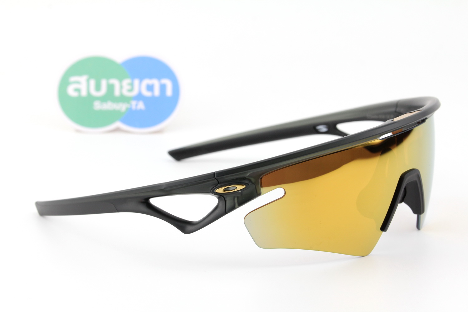 Oakley Sphaera Slash Matte Olive Ink / Prizm 24K Polarized SKU#OO9499-05