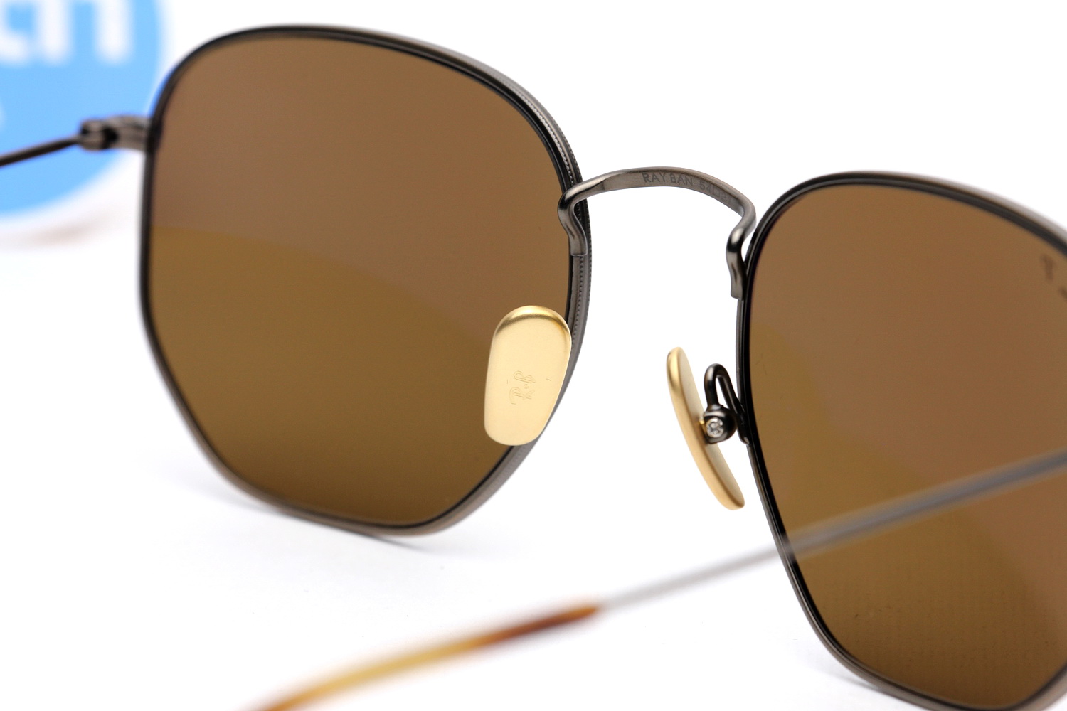 RayBan RB8148 920757 POLARIZED HEXAGONAL TITANIUM COLLECTION