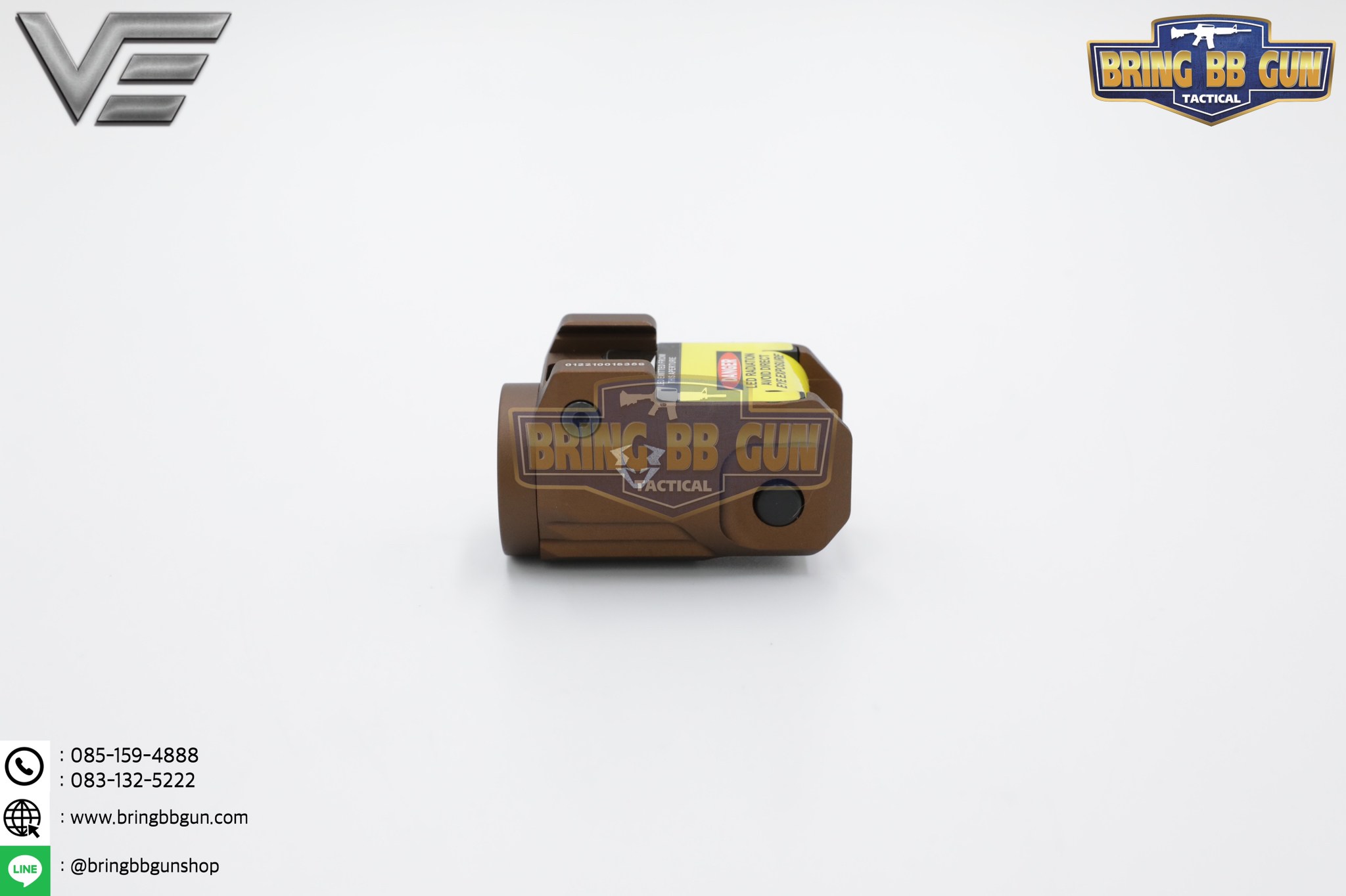 ไฟฉายติดปืน (Sub-Compact) ยี่ห้อ Vector Optics รุ่น Vaide Scrapper (Vaide Scrapper Sub-Compact Pistol Flashlight)