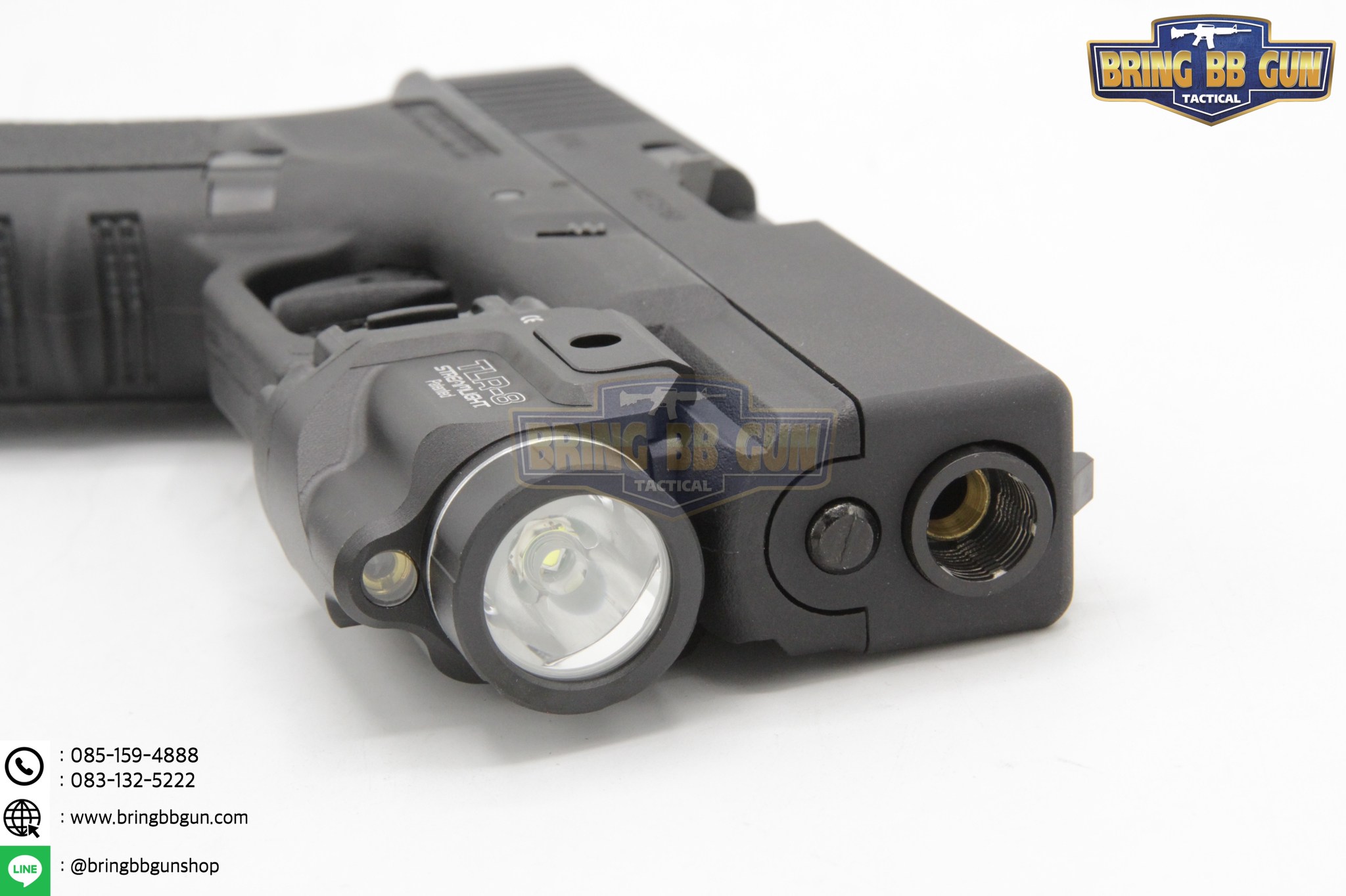 ไฟฉายและเลเซอร์สีแดง ติดปืนสั้น Streamlight รุ่นTLR-8
