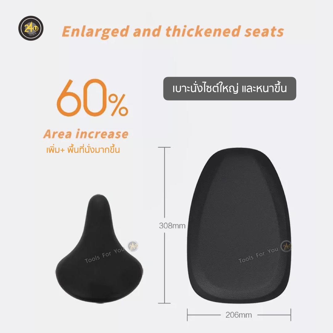 เบาะนั่ง Ninebot Seat 3 bag สำหรับ F20 F25 F30 F40 และ Pytron 3 l Tools For You