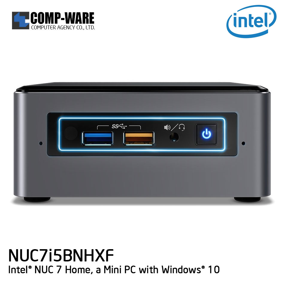 Intel NUC7I5BNHXF NUC Mini PC - i5 7260U 4GB RAM 1TB HDD Intel Optane 16GB Windows 10 (BOXNUC7i5BNHXF)
