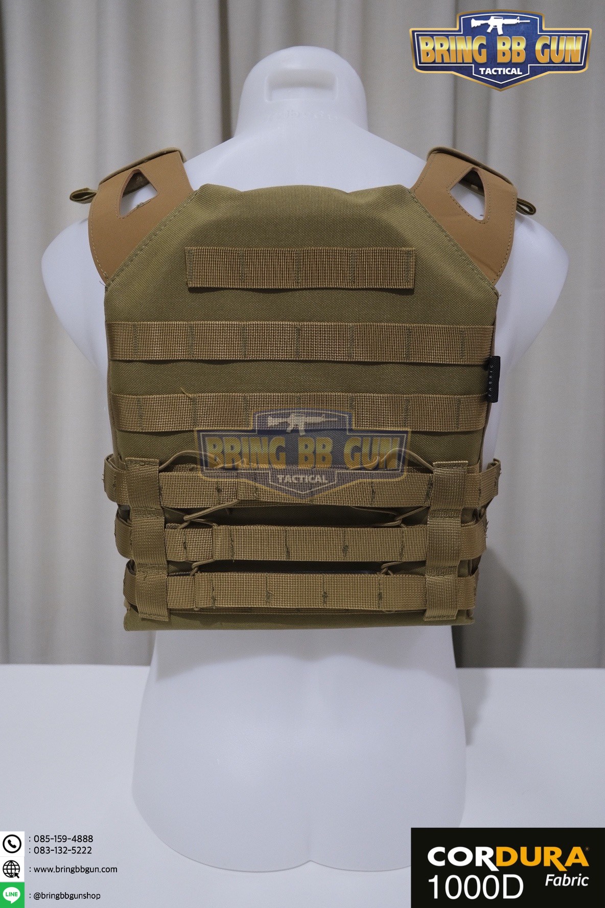 เสื้อเวส รุ่น JPC เนื้อผ้า 1000D (JPC Vest)