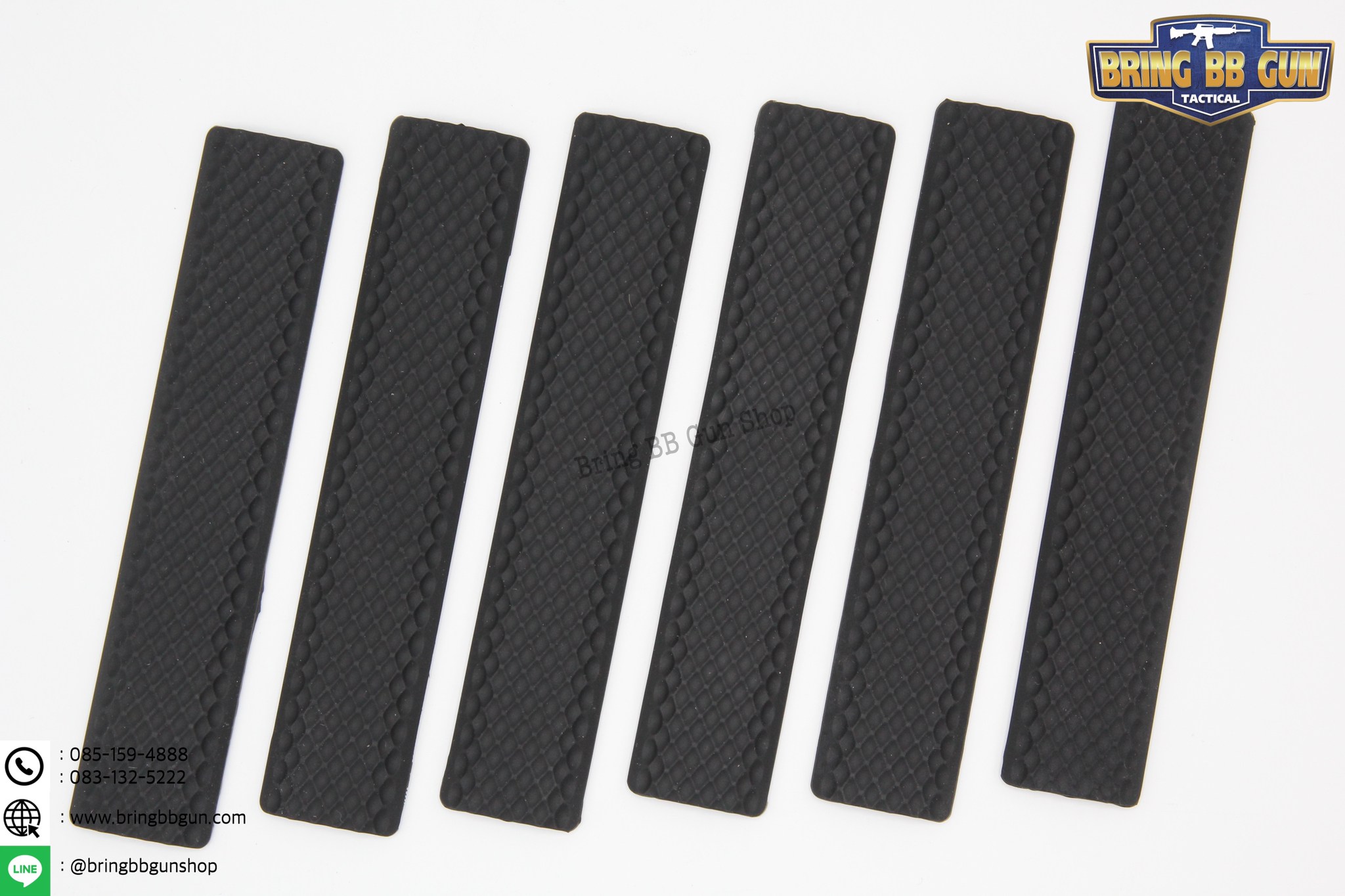 Rail Cover Keymod ขนาด : กว้าง 3cm. ยาว 16cm. ใน1ชุดมี6ชิ้น