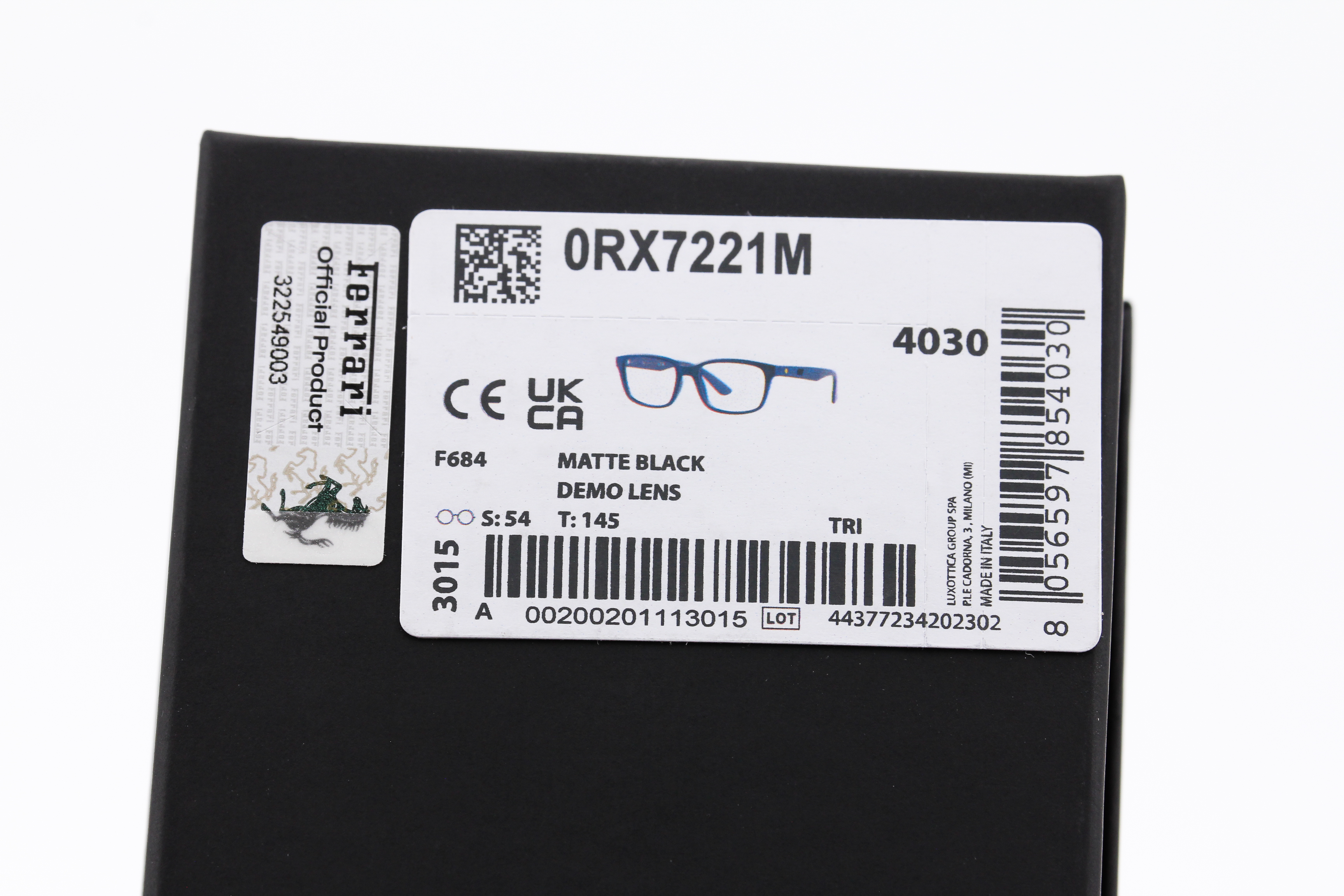 RayBan Ferrari Collection RX7221M F684