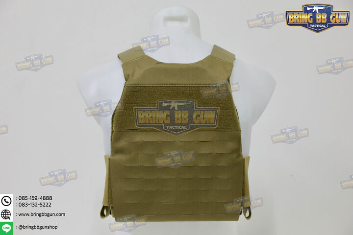 เสื้อเวส FCSK 3.7 (เสื้อเวส FCSK 3.0 + เพ้าแม็กกาซีน MK5 (5.56 แบบ3ช่อง)) (FCSK 3.7 Plate Carrier) (FCSK 3.0 + MK5 Front Flap)