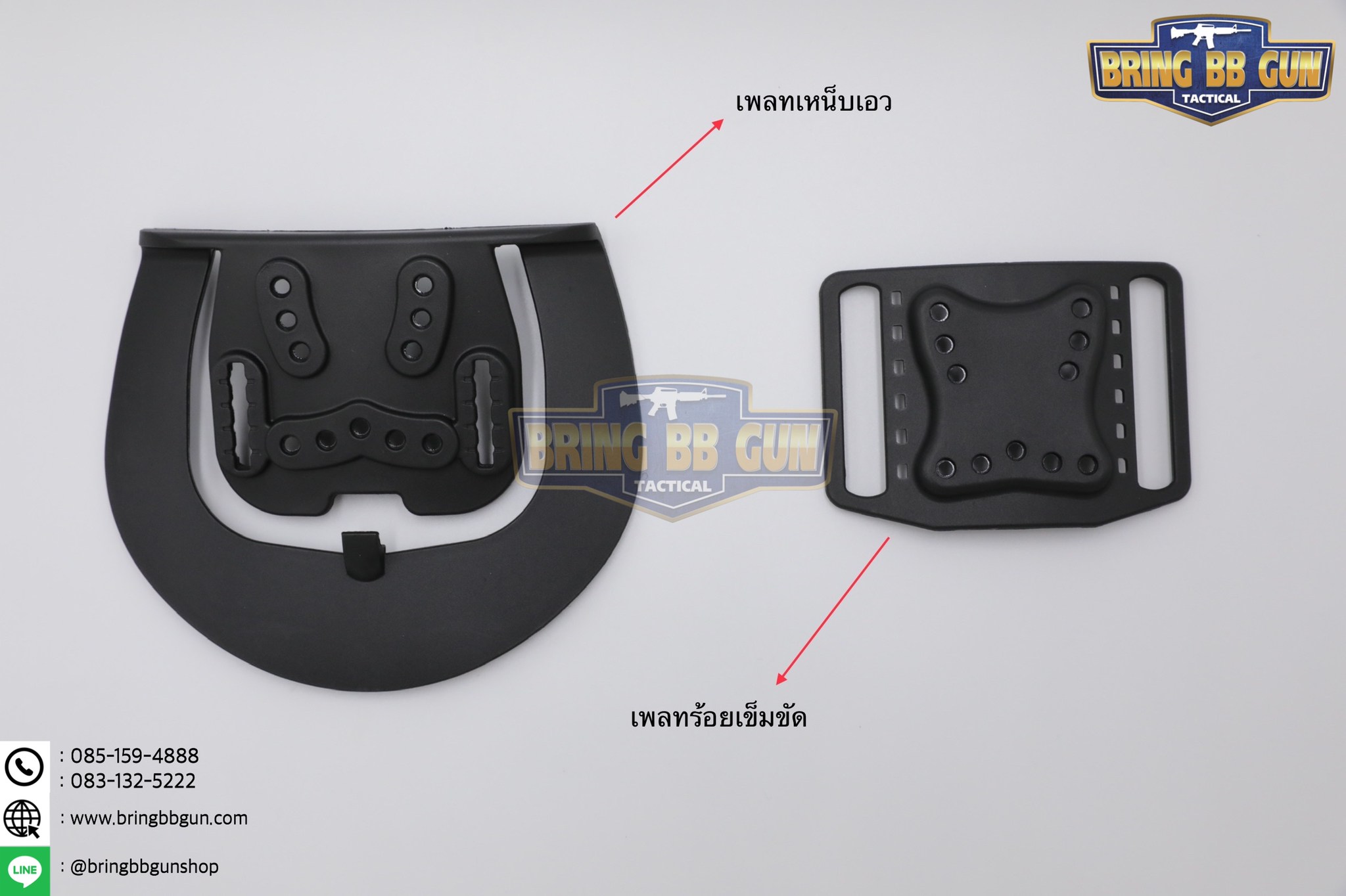 ซองปืนพกนอกปลดนิ้วโป้ง Black Hawk รุ่น Omnivore (Omnivore Multifit Holsters) (ซองปืน+ไฟฉาย)