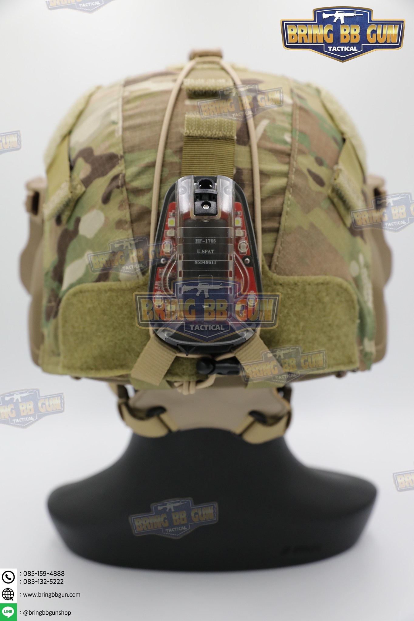 ไฟสำหรับติดหลังหมวก Hel-Star 6 Gen3 (ไฟติดหลังหมวกฟาส) (Hel-Star 6 Gen3 Helmet Light)