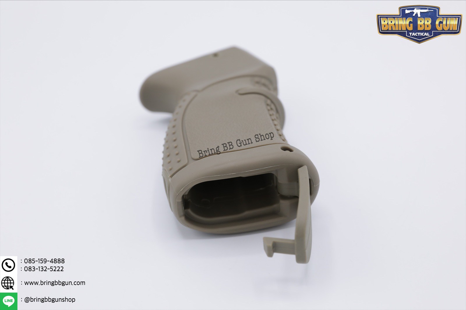 กริ๊ปมือหลังAK ระบบ GBB ยี่ห้อ FAB Defense รุ่น Rubberized Eronomic (กริ๊ปมือแก็ส)