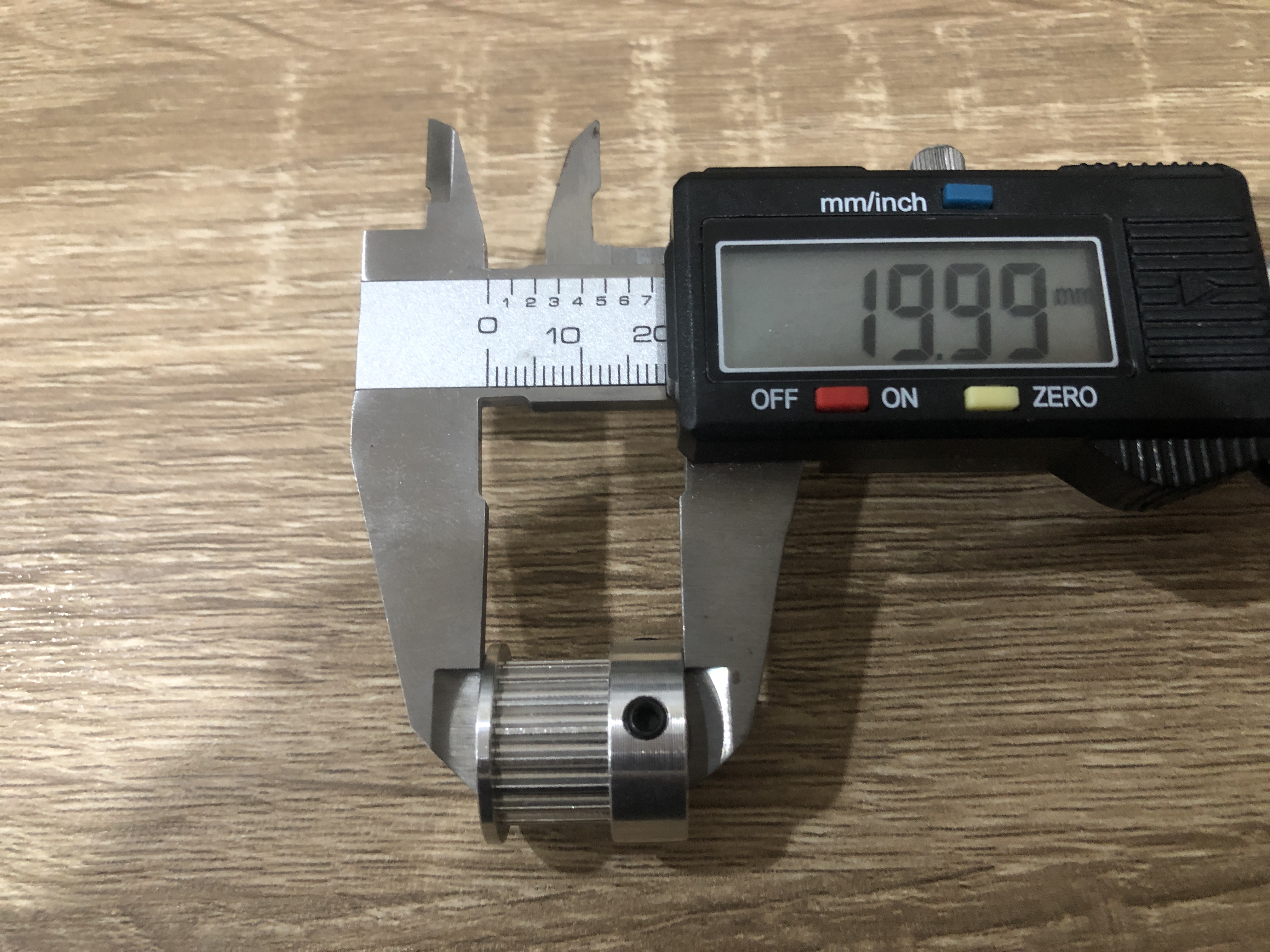 HTD 3M timing pulley 18teeth bore 8mm fit for belt width 10mm K type (HTD 3M-18T-8B-10)