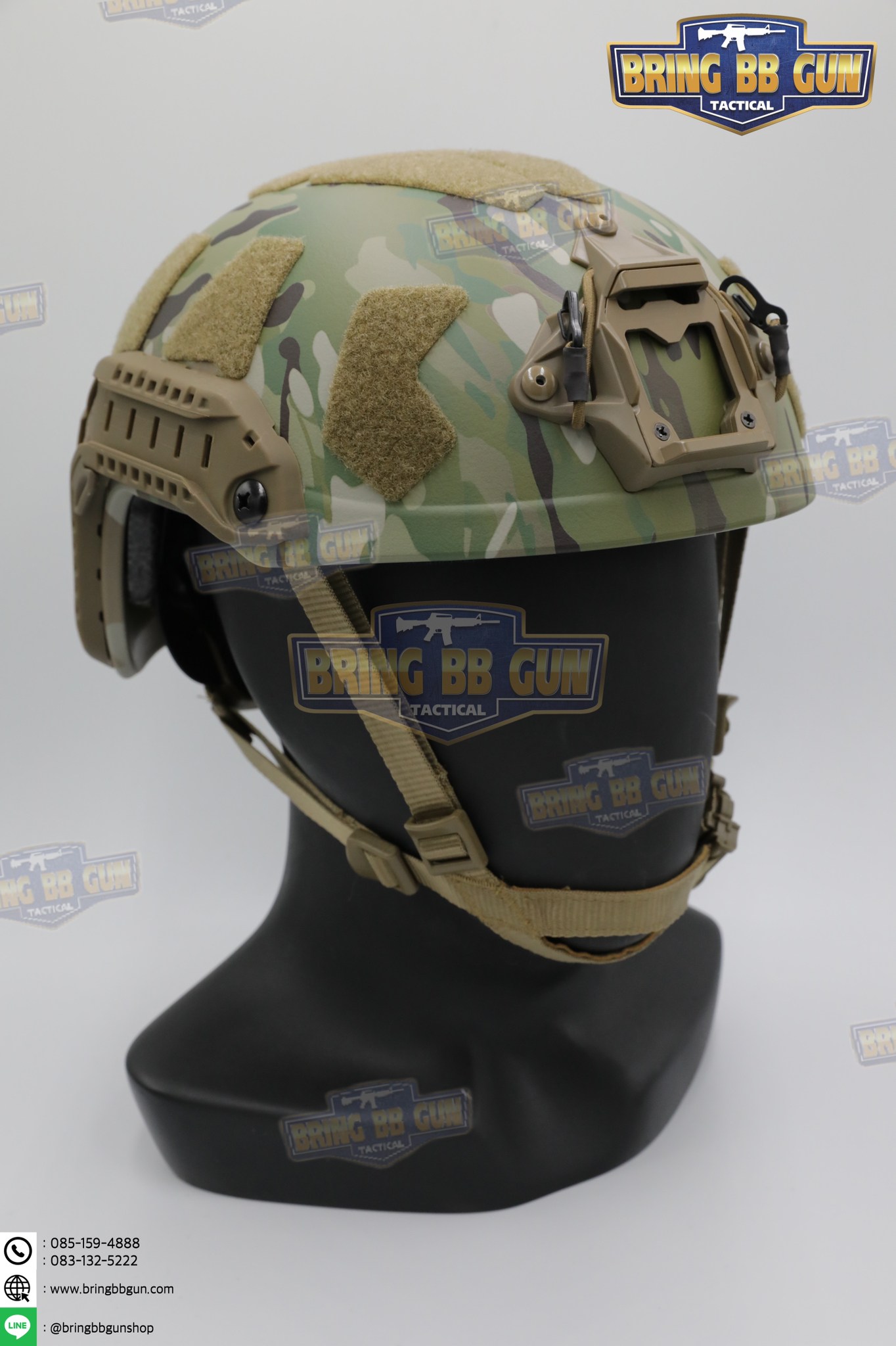 หมวก FAST SF SUPER HIGH CUT รุ่น ปรับท้ายทอยได้ (Light weight Version)