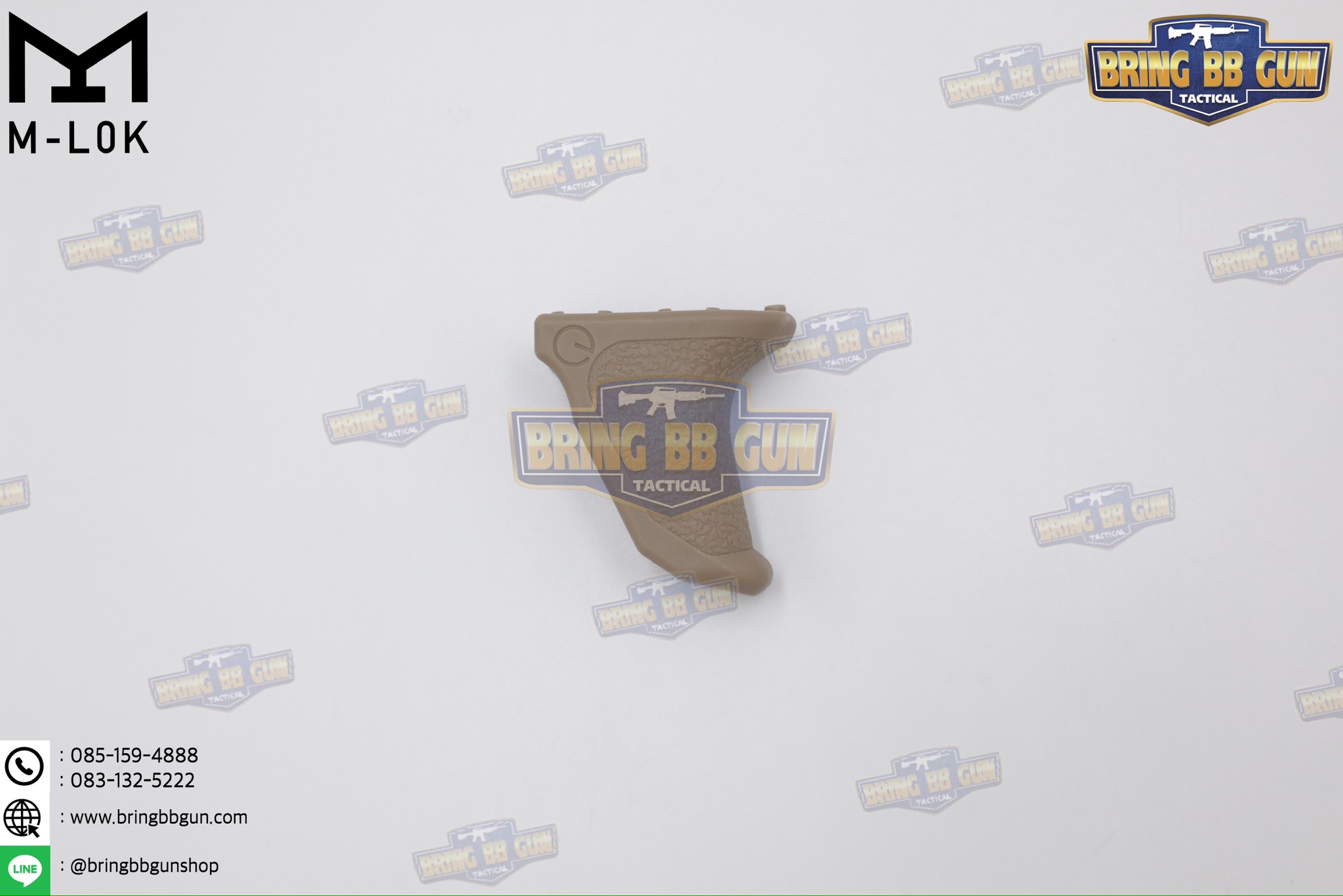 กริ๊ปมือหน้าทรง Emissary Development Handbrake รุ่น M-Lok (Angled Foregrip) (ใช้ได้กับชุดหน้าระบบราง M-Lok เท่านั้น)