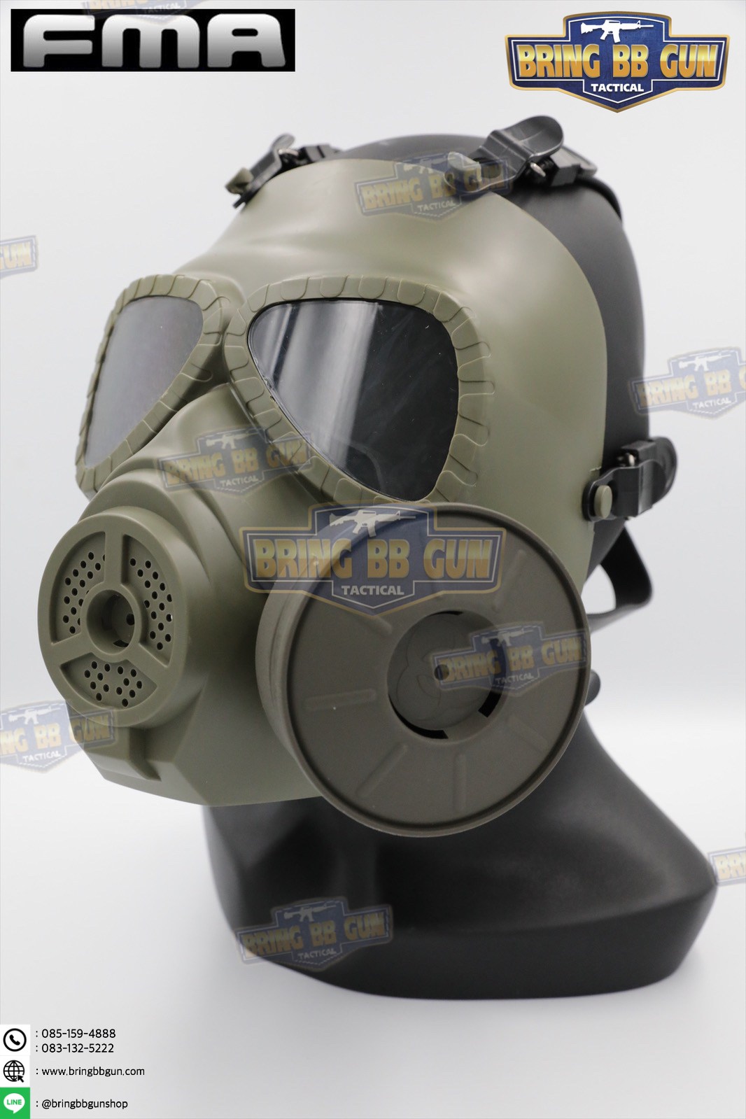 หน้ากากแก็ส M04 ยี่ห้อ FMA (หน้ากากกันแก๊สพิษ)