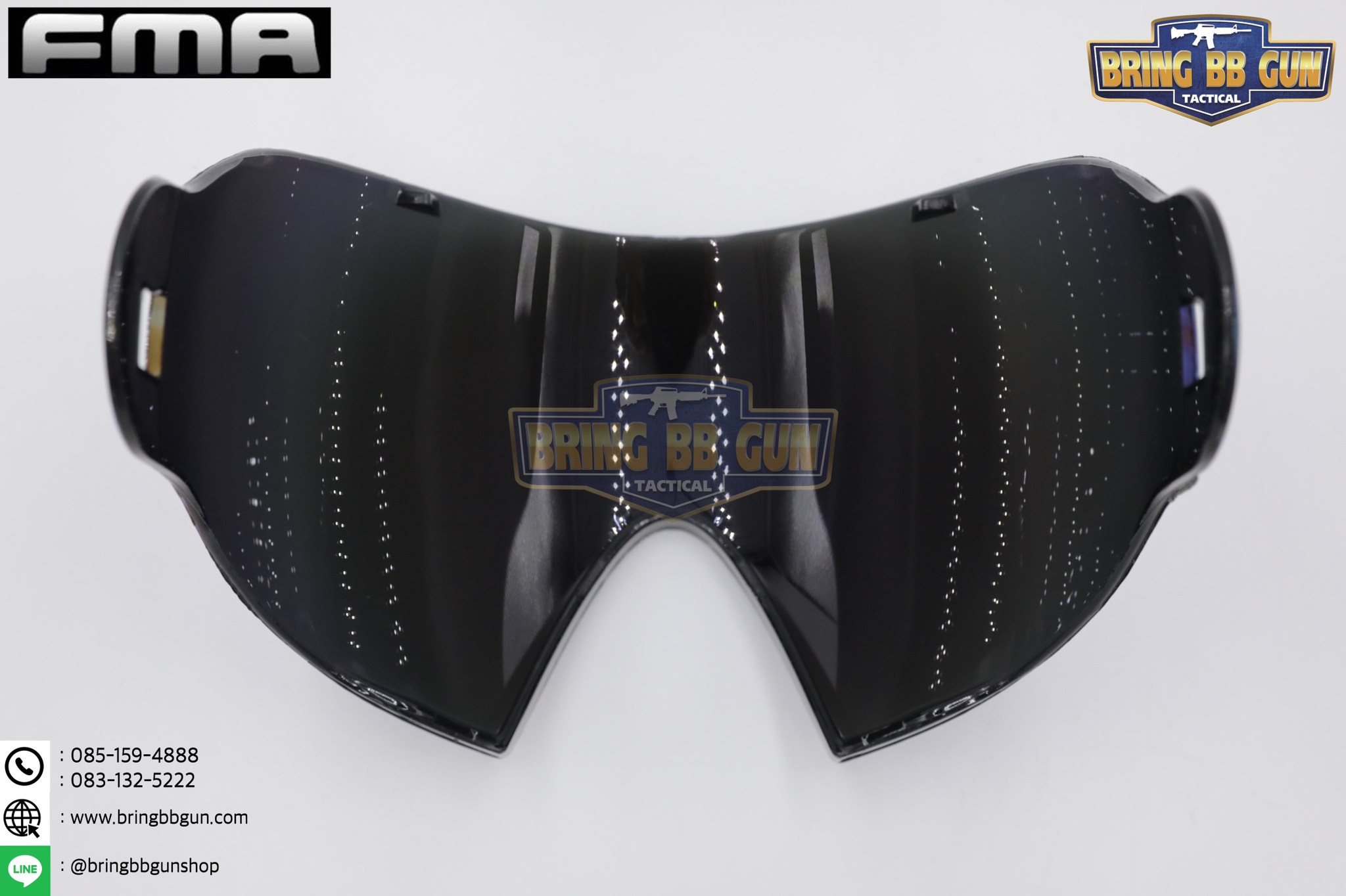 เลนส์หน้ากาก F1 ยี่ห้อ FMA รุ่น เลนส์1ชั้น