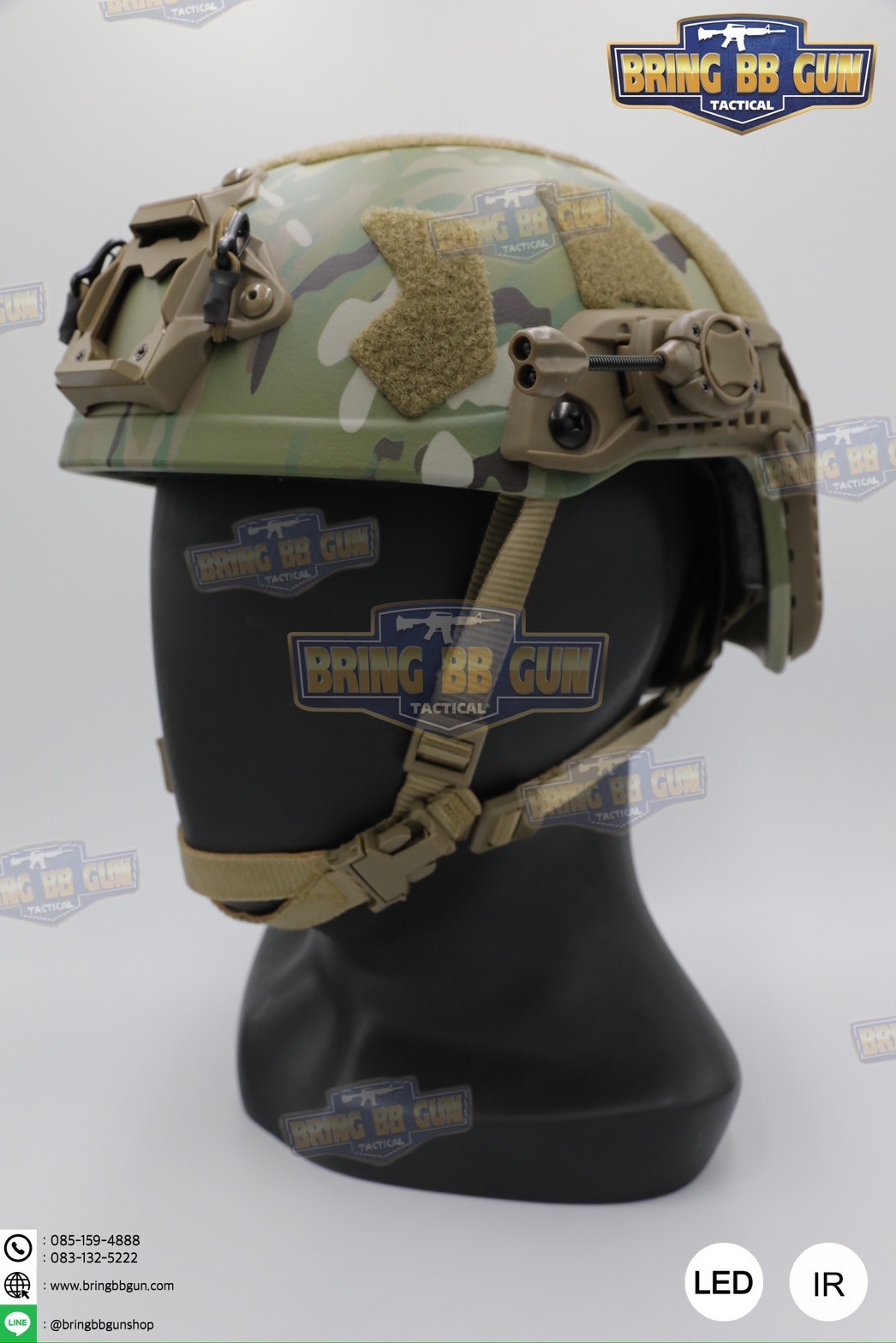 ไฟฉายติดหมวก Switch MPLS (Military Helmet Light System) (ไฟฉายติดหมวกทรง Princeton Tec)