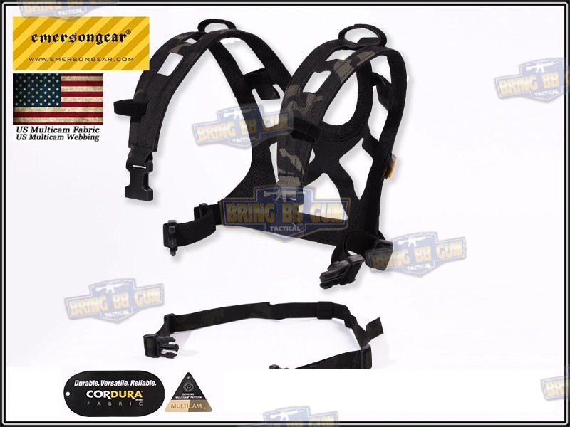 Chest Rig Harness (สายโย่งบ่า) ยี่ห้อ Emerson (CP Style ChestRig Harness) (สายโยงบ่าแบบแต่ง)
