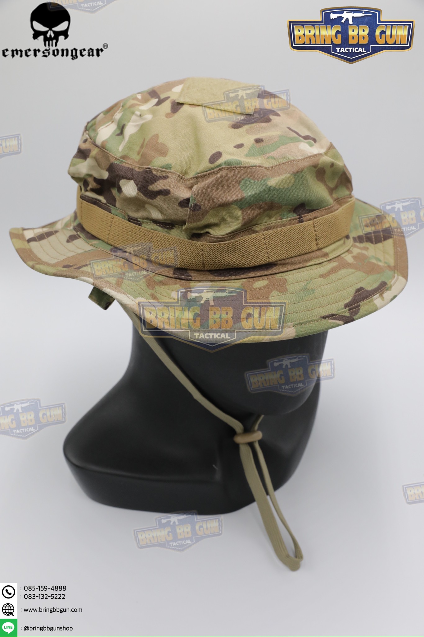 หมวกปีกกลม (ปีกสั้น) ยี่ห้อ Emerson (Tactical Short Brim Boonie Hat) (Boonie Hat)