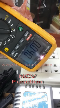 ใหม่ล่าสุด YUGO MY68 Digital Multimeter พร้อม Function Non Contact Voltage (เหมือนปากกาวัดไฟแบบไม่สัมผัส)