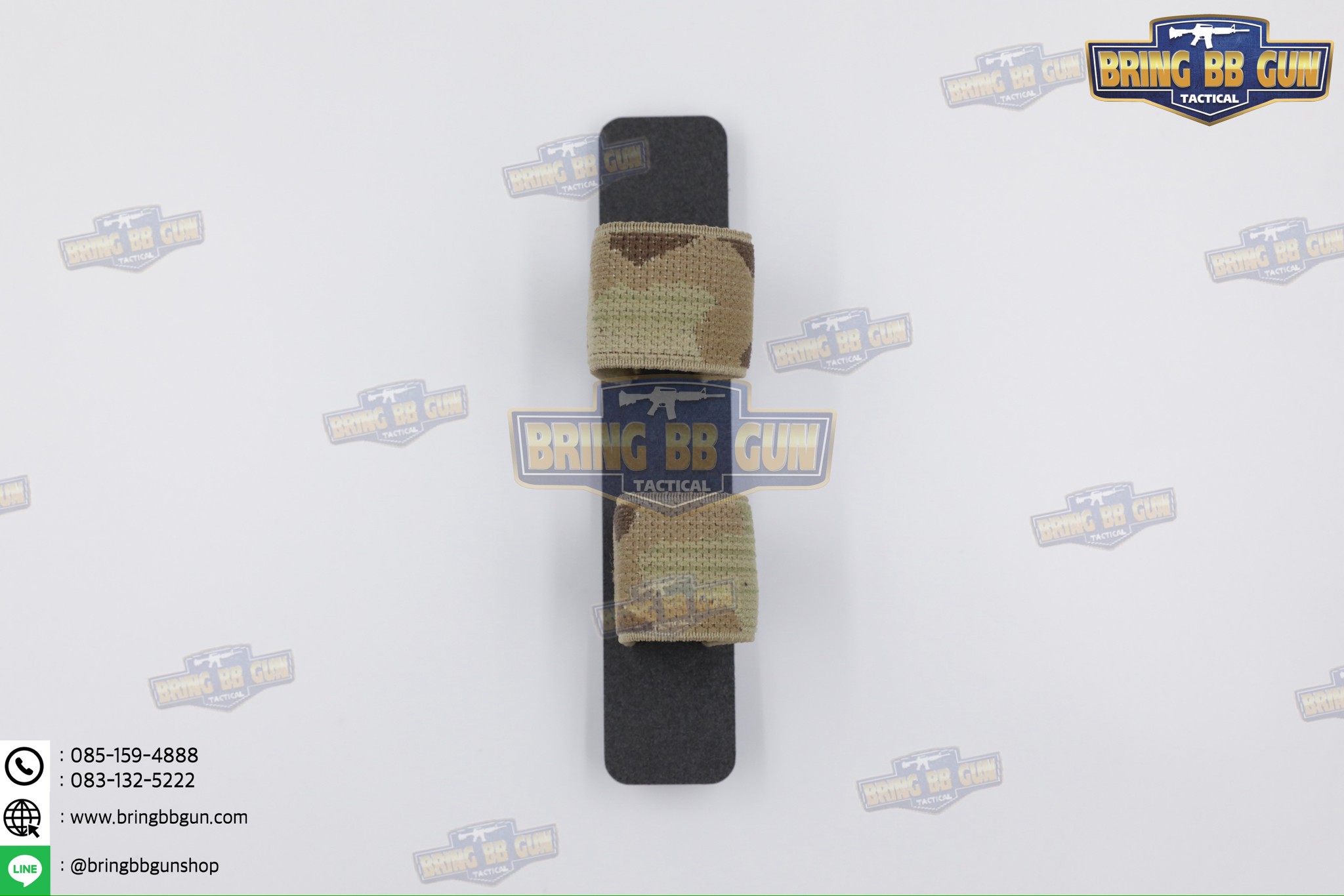 สายรัดเก็บทูนิเก้ แบบMolle ติดเข็มขัดยุทธวิธี/เสื้อเวส ยางยืด(สำหรับเก็บทูนิเก้) แบบMolle ติดเข็มขัดยุทธวิธี/เสื้อเวส สายรัดจัดเก็บอุปกรณ์ทูนิเก้ แบบMolle (Belt Mounted Elastic Tourniquet) (Elastic TQ Holder) (Tourniquet Holder)