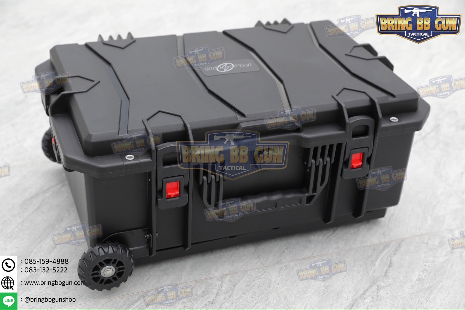 กล่องปืนสั้นแบบมีล้อลาก Plasma Case รุ่น P05 (SW1022C-R) (เคสกันกระแทรกแบบมีล้อลาก Plasma) (กล่องกันกระแทก)