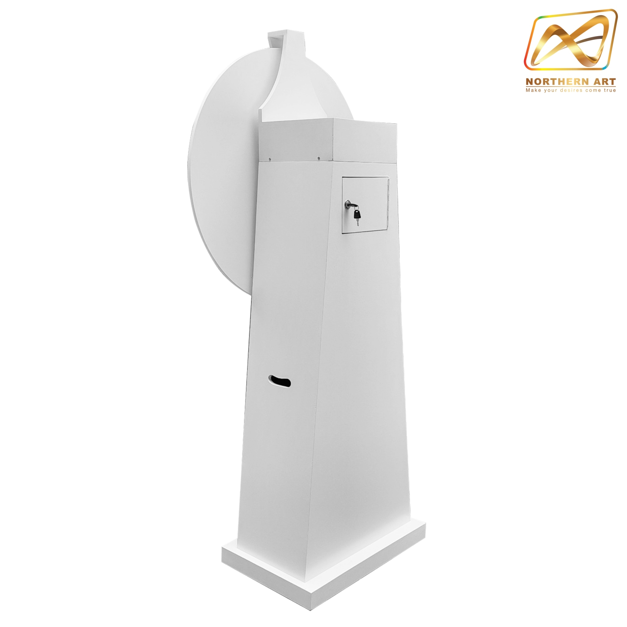 เช่าเกมส์วงล้อ รุ่นไฟกระพริบ ขนาดวงล้อ 80 ซม. สูง 168 ซม.( ราคาเช่าพร้อมสติ๊กเกอร์)