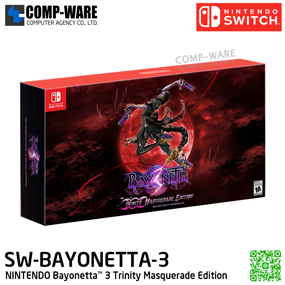 NINTENDO Bayonetta™ 3 Trinity Masquerade Edition (Software) - SW-BAYONETTA-3