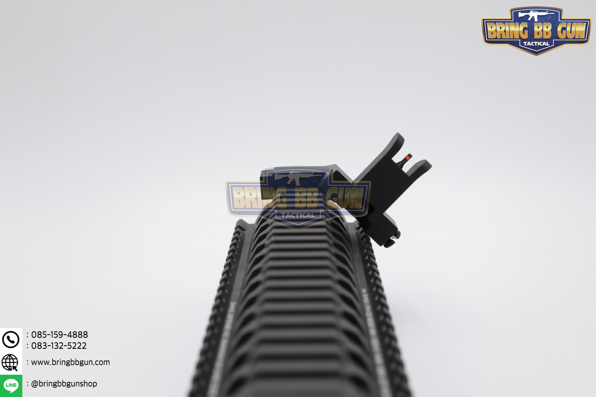 ศูนย์หน้า-หลังเฉียงพับได้แบบโลหะ รุ่น ศูนย์เล็งเรืองแสง