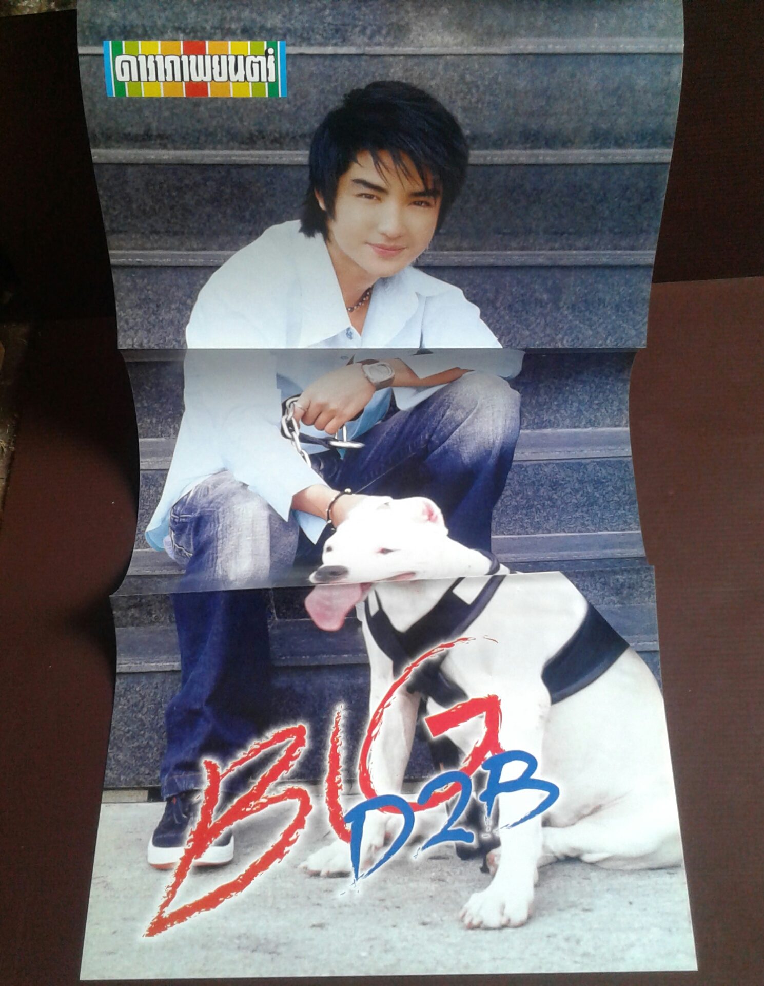[ ❎ ---- Sold Out ---- ❎ ] [ จัดส่งแล้ว OB009507333TH - คุณไพศาล ] BIG D2B ( โปสเตอร์ในเล่ม ) 🔴 นิตยสารดาราภาพยนตร์ ฉบับที่ 1324 🔴 ปีที่พิมพ์ 2546 ⭐ สภาพ 85%⭐