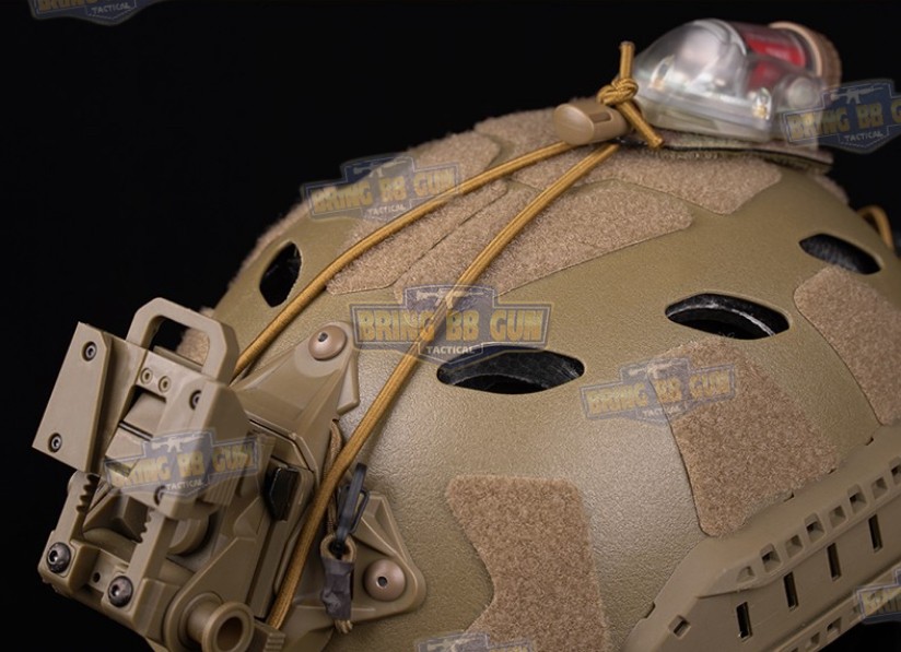 FRO PVS31 Battery Retention System (เพ้าเก็บแบตเตอรี่ไนท์วิชั่นติดหมวก Fast) (NVG Battery Helmet Pouch) (FERROR) (FRO)