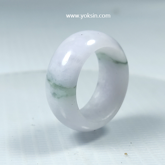 [00334]แหวนหยกม่วงพม่า เกรดA