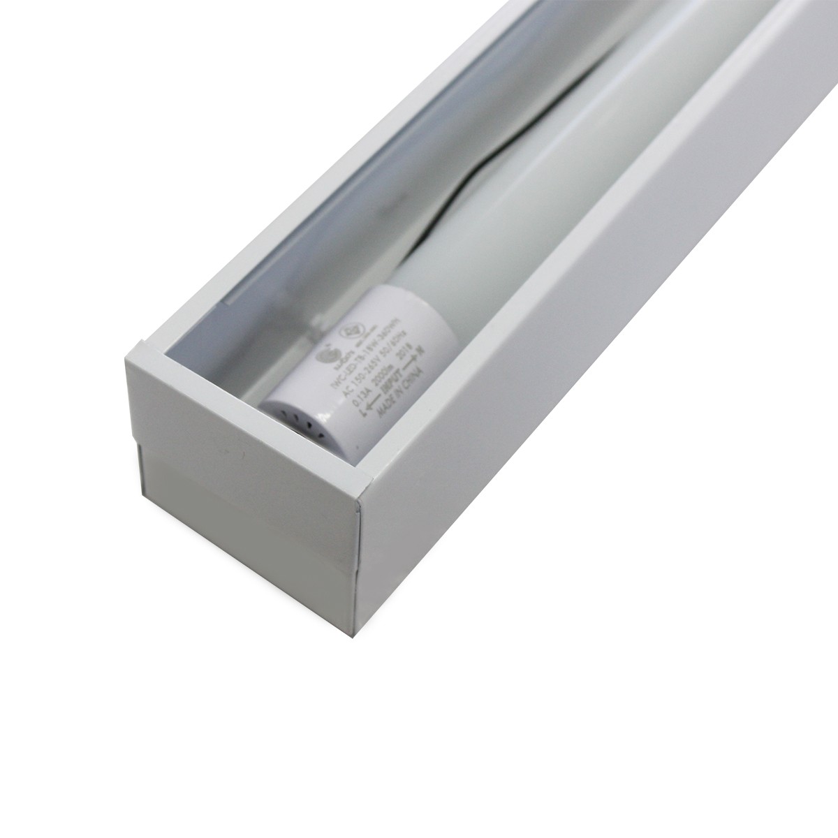 ชุดโคมไฟ LINEAR แขวนสลิง IWC-LED-LINEAR-OFFICE-1X18W