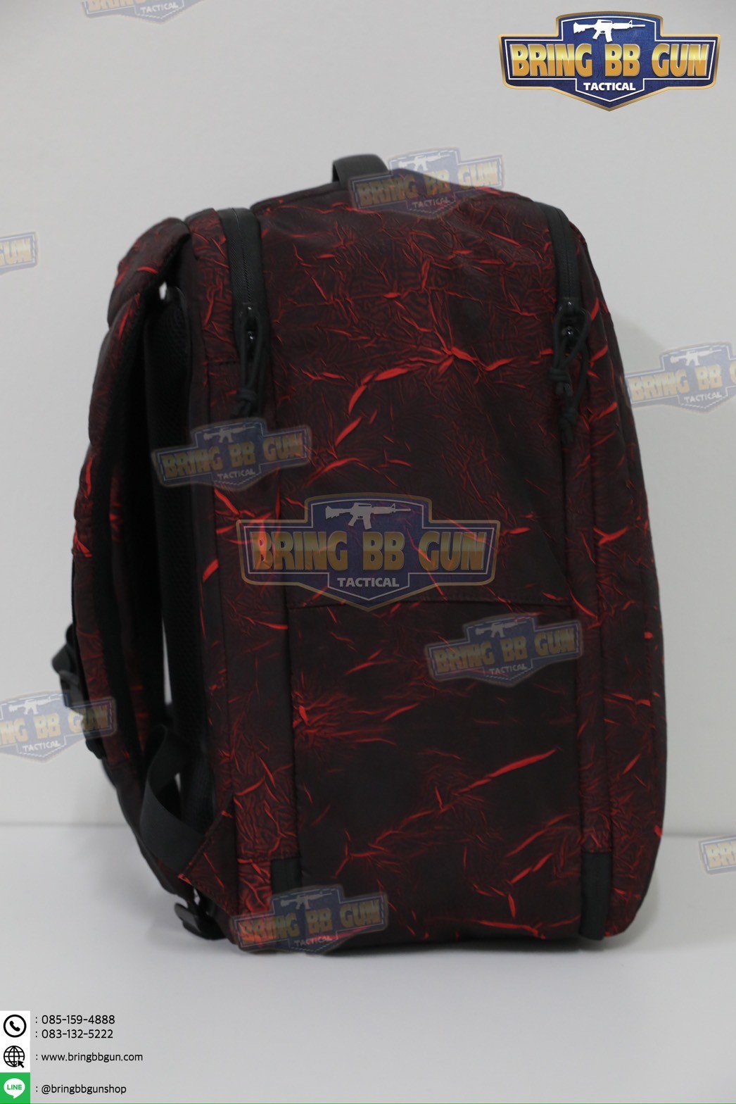 กระเป๋าเป้สะพายหลังอเนกประสงค์ สำหรับยิงปืน ยี่ห้อ Soetac (กระเป๋าสำหรับนักแข่งยิงปืน) (กระเป๋าเก็บอุปกรณ์ + ปืนสั้น) (Tactical Backpack Wargame Pack)