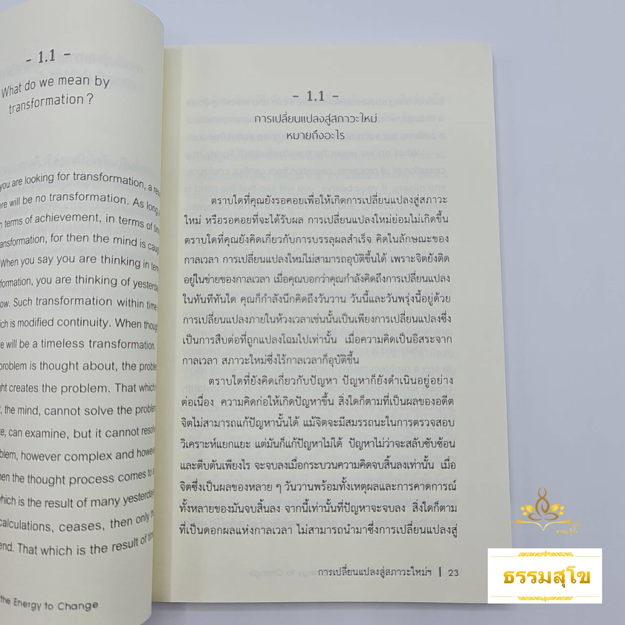 กระจกเงาแห่งความสัมพันธ์ : สภาวะรับรู้อันไร้การเลือก
