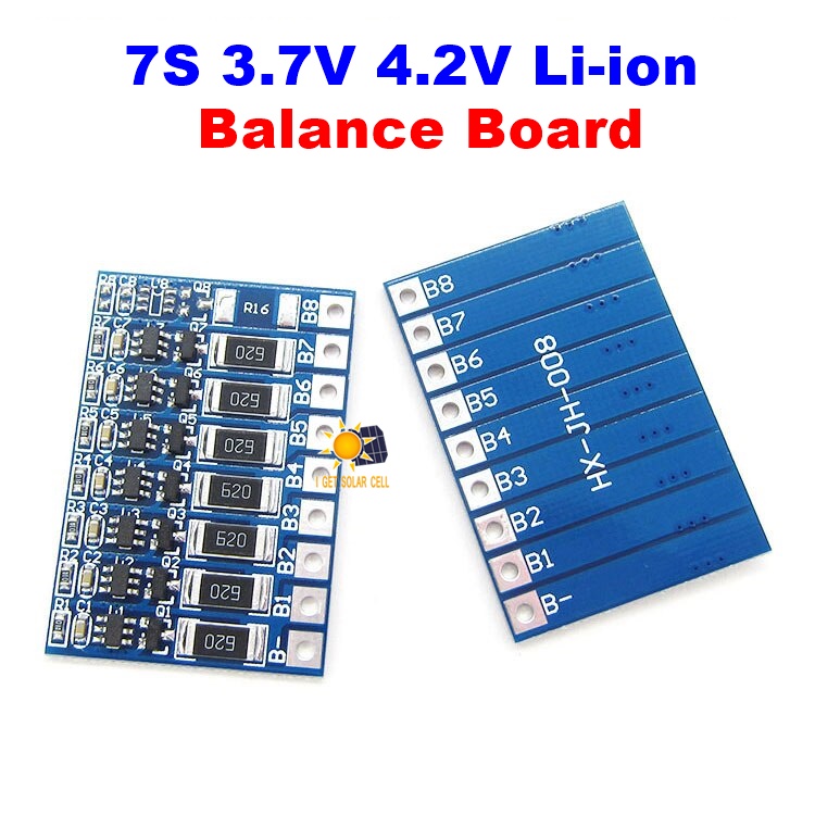 7S 3.7V 29.4V 18650 Li-ion Lithium Battery 4.2V 66mA Balanced Board บอร์ดบาลานซ์ ลิเทียม ลิเธียม