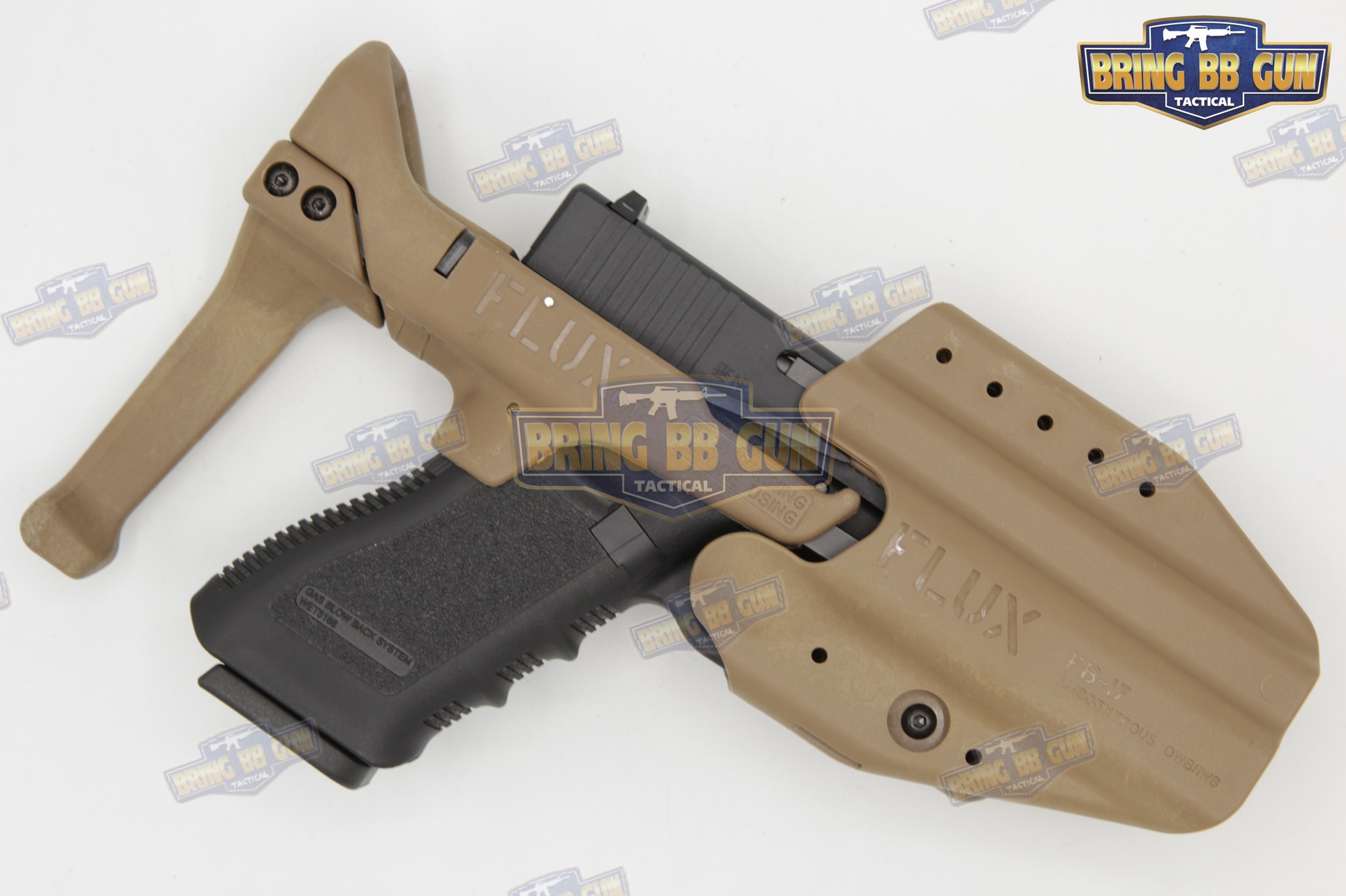 Flux Brace (พานท้าย+ซองปืน Glock) (FLUX defense Glock Stock)