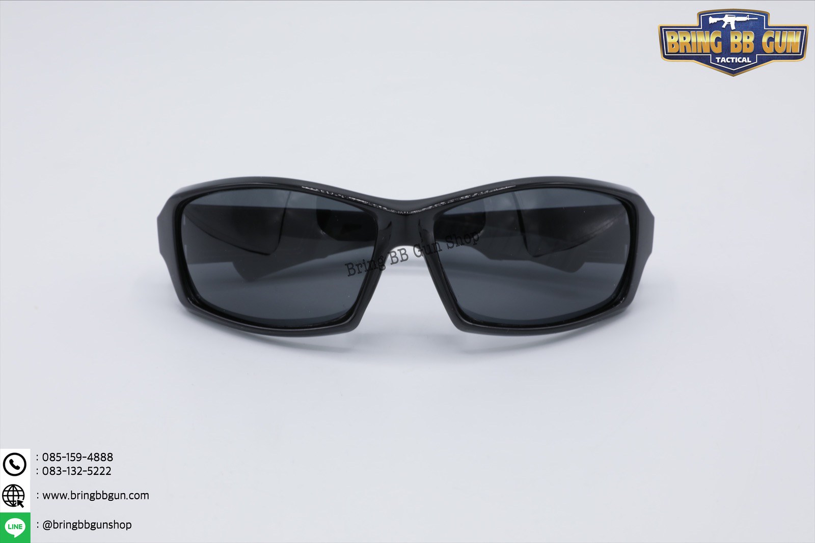 แว่นกันแดด เลนส์ Polarized (เลนส์โพลาไรซ์) รุ่น ทรงสปอร์ต 02