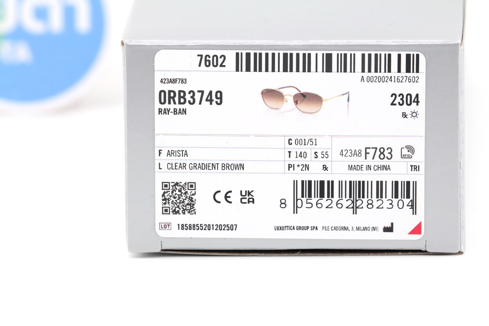 RayBan RB3749 001/51