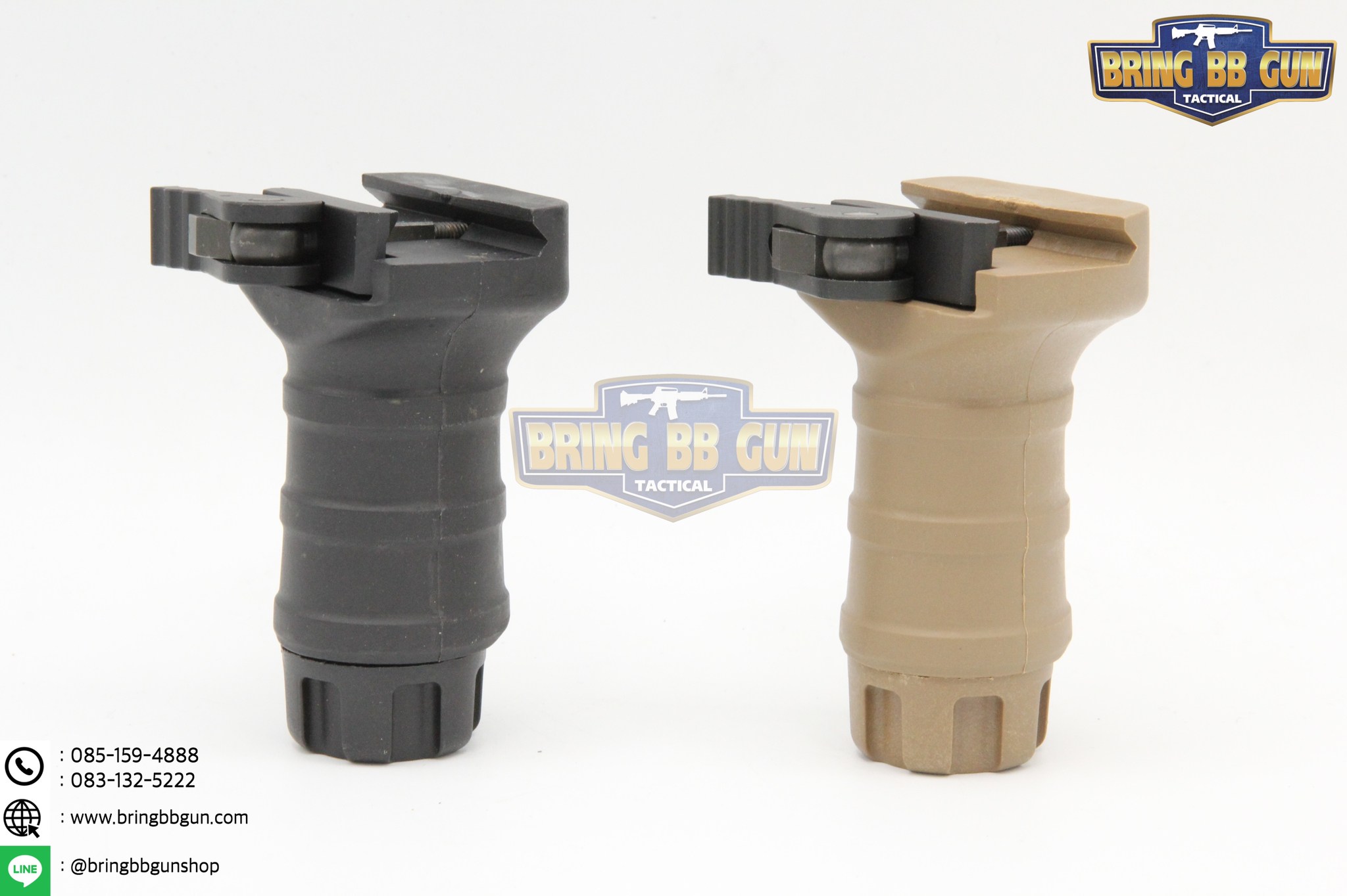 กริ๊ปมือหน้า Tango Down รุ่นสั้นปลดไว (Tango Down Vertical Fore Grip QD)