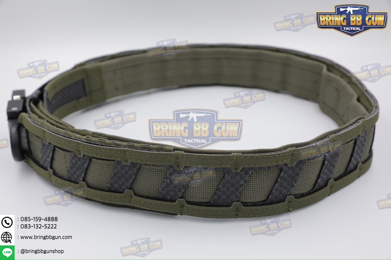 เข็มขัดแม่เหล็กยุทธวิธี Magnetic Battle Belt (เข็มขัด Tactical ทรง Magnetic Battle Belt) (เข็มขัด2ชั้น) (Magnetic Battle Belt) (Tactical Belt) (Agilite)