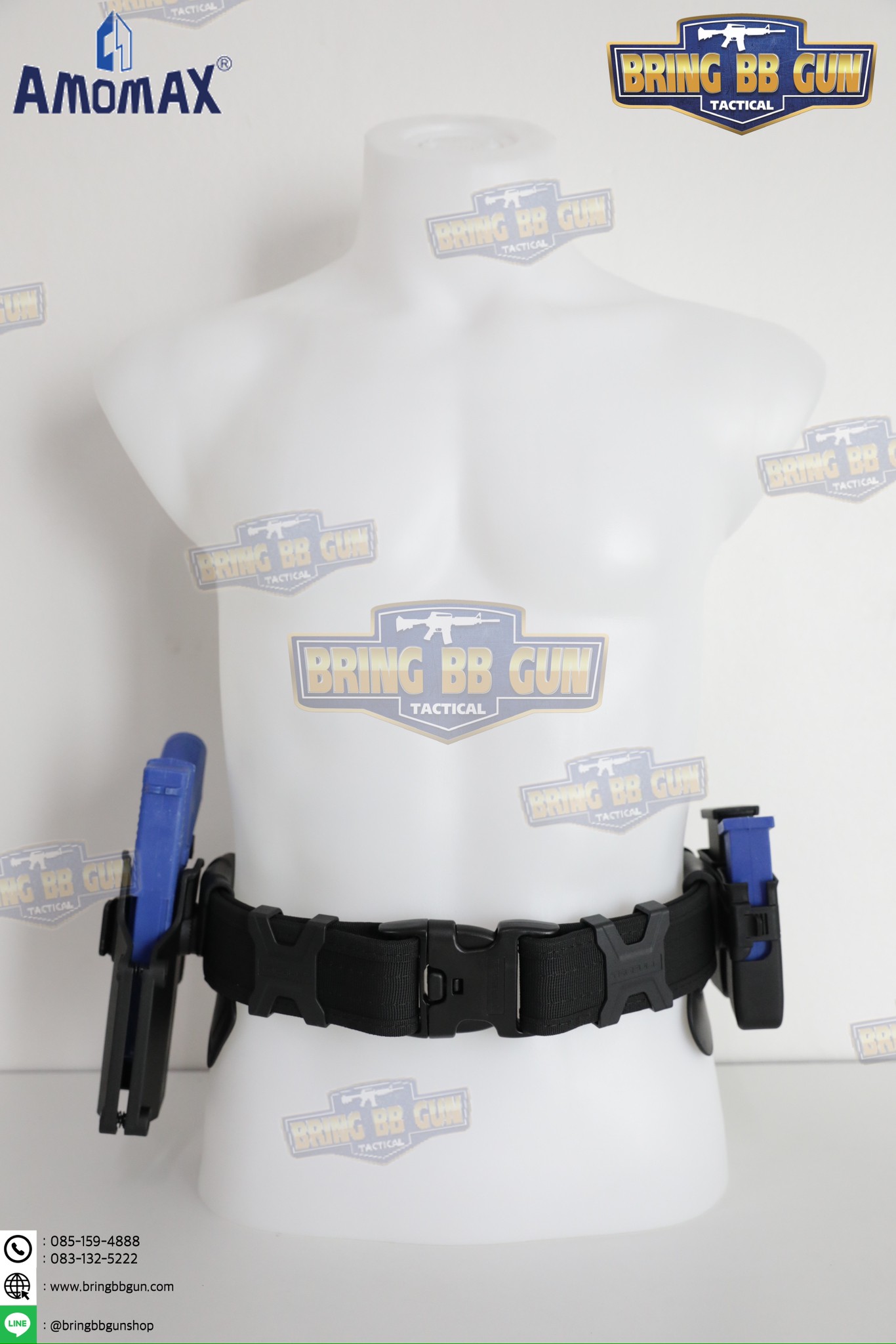 ซองปืนพกนอกปลดนิ้วชี้ Universal ยี่ห้อ Amomax รุ่น Per-Fit (ซองปืนพกนอกใส่ปืนได้หลายรุ่น)