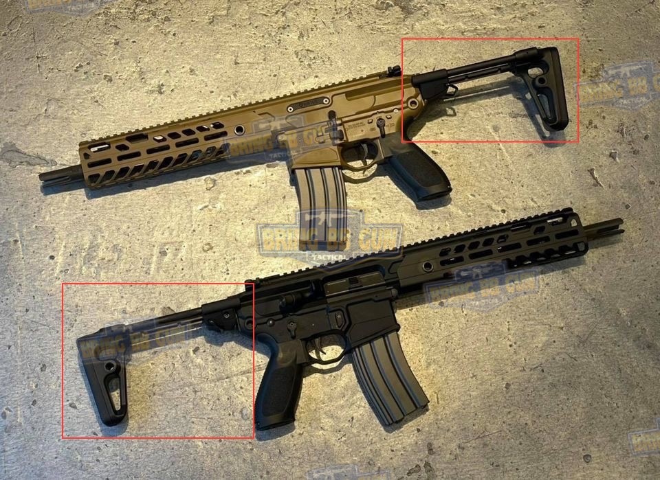 พานท้ายปืนแบบยืดหดได้ รุ่น Collapsing / Telescoping Stock
