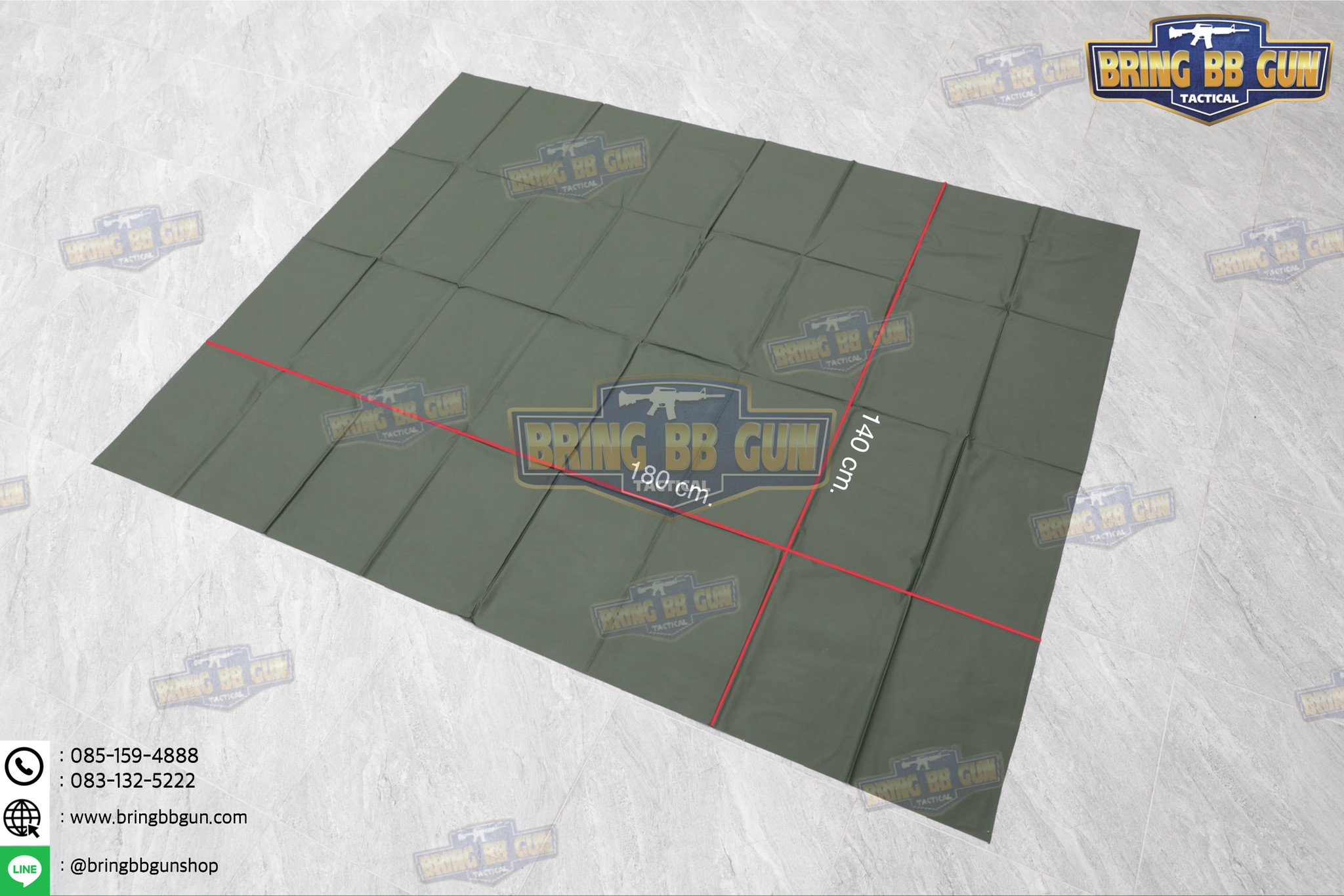 แผ่นปูรองนอน รด. (ผ้าปูรองนอน รด.) (ผ้าปูเต้นท์) (ผ้าปูรองนอนสนาม) (รักศึกษาดินแดน) (นักศึกษาวิชาทหาร)