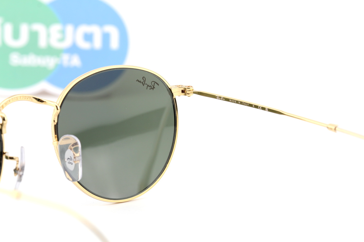 RayBan Round Metal RB3447 919631 Legend Gold