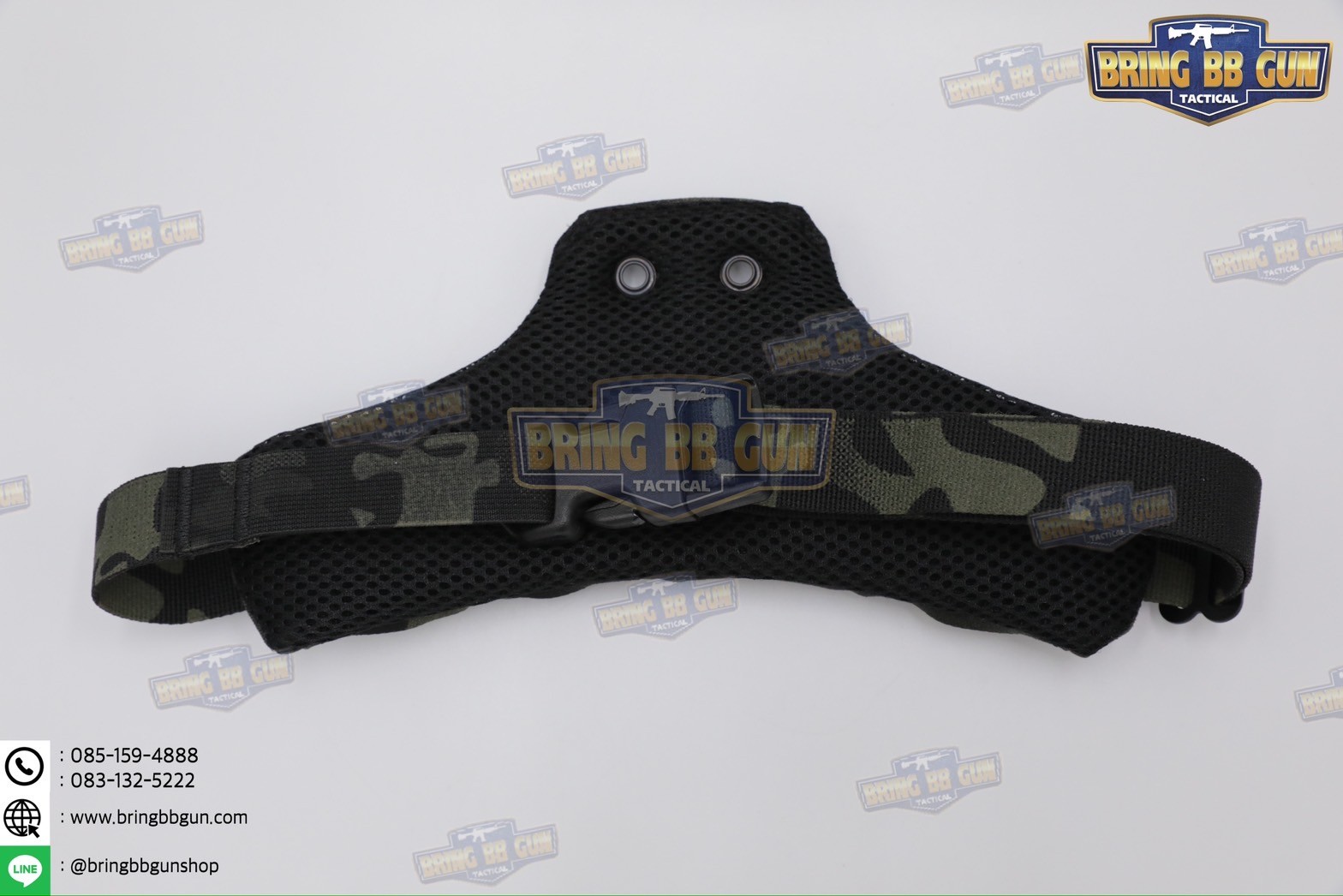 สายรัดต้นขา แบบนวม (ARC RTI DUTY Mount Accessory) (Comfortable Padding Thigh Strap) (Thigh Strap) (Tactical Drop Leg Strap Band)