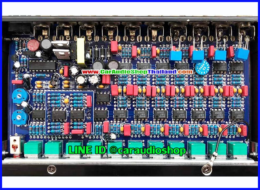 ปรีแอมป์ 7 แบนด์ คุณภาพดี BLUEWAVE BW-777 (รุ่นนี้วงจรและเสียงดีสุด จำนวนจำกัด)