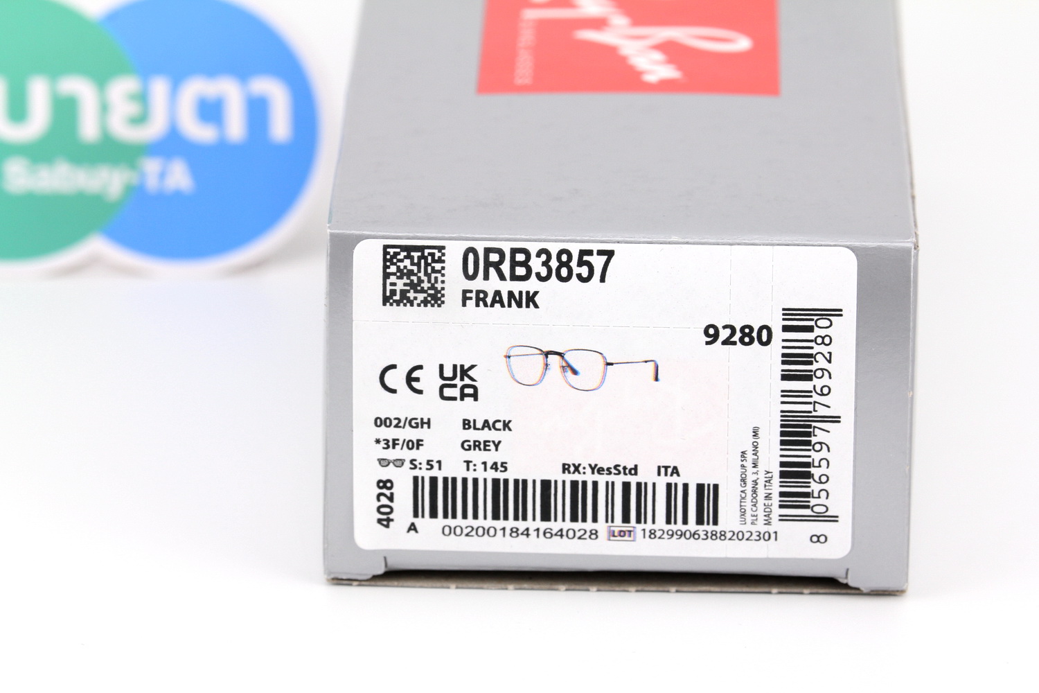 RayBan FRANK RB3857 002/GH