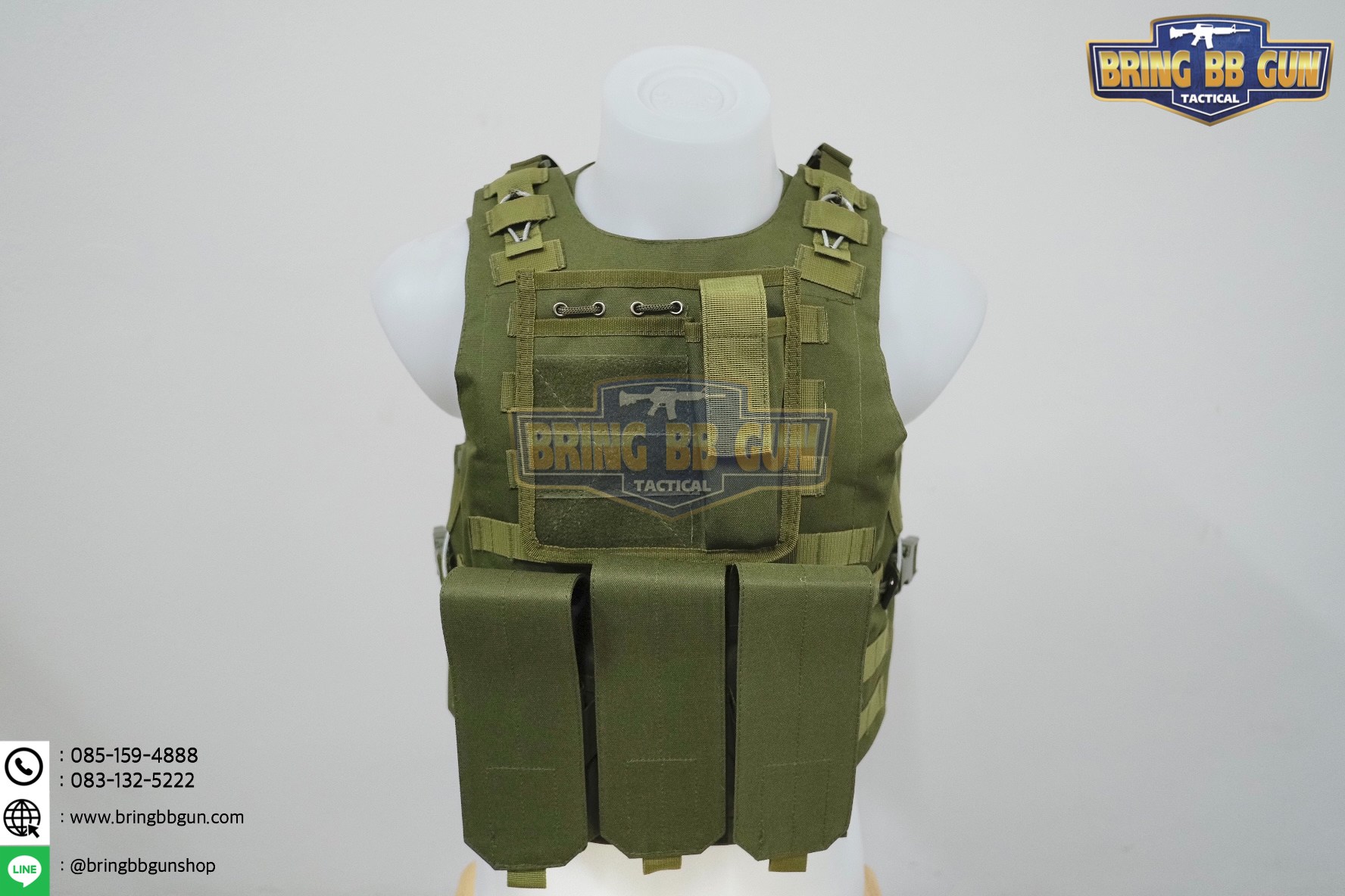 เสื้อเวส รุ่น สลิง (เสื้อเวสสลิง) (เวสสลิง) (เสื้อเกราะ Vest สลิง)