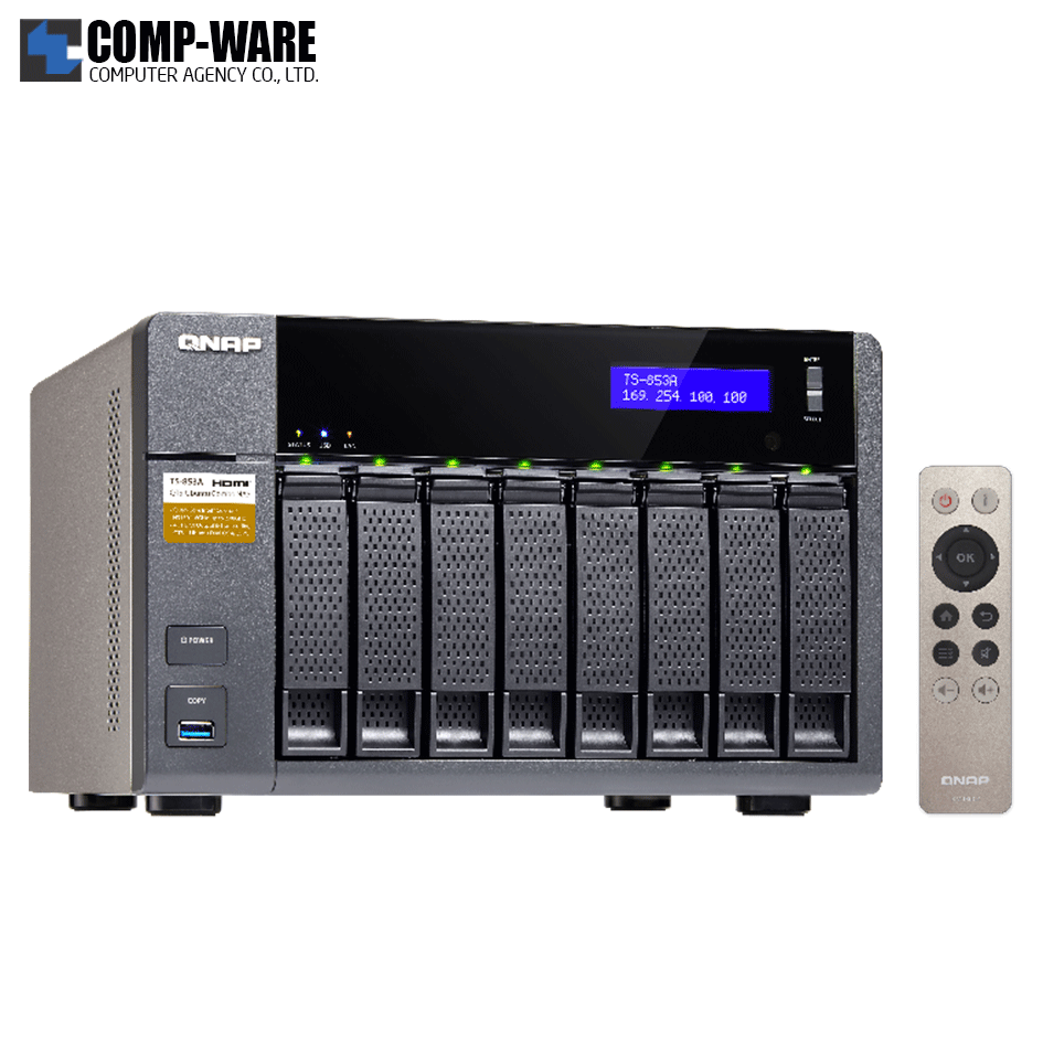 QNAP NAS (8-Bay) TS-853A (4GB RAM)