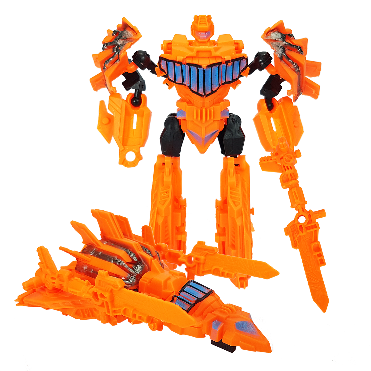 หุ่นยนต์แปลงร่างคละ ของเล่นเด็ก ของเล่นเสริมพัฒนาการ T001-JM001132B0 6267993434821